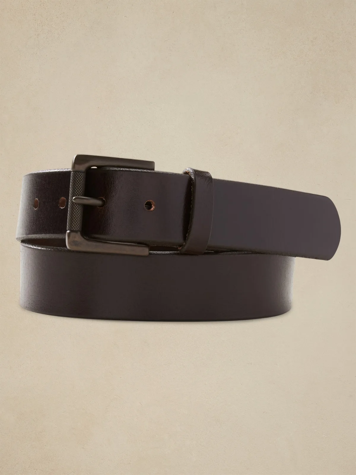 Casual Leather Belt by Banana Republic