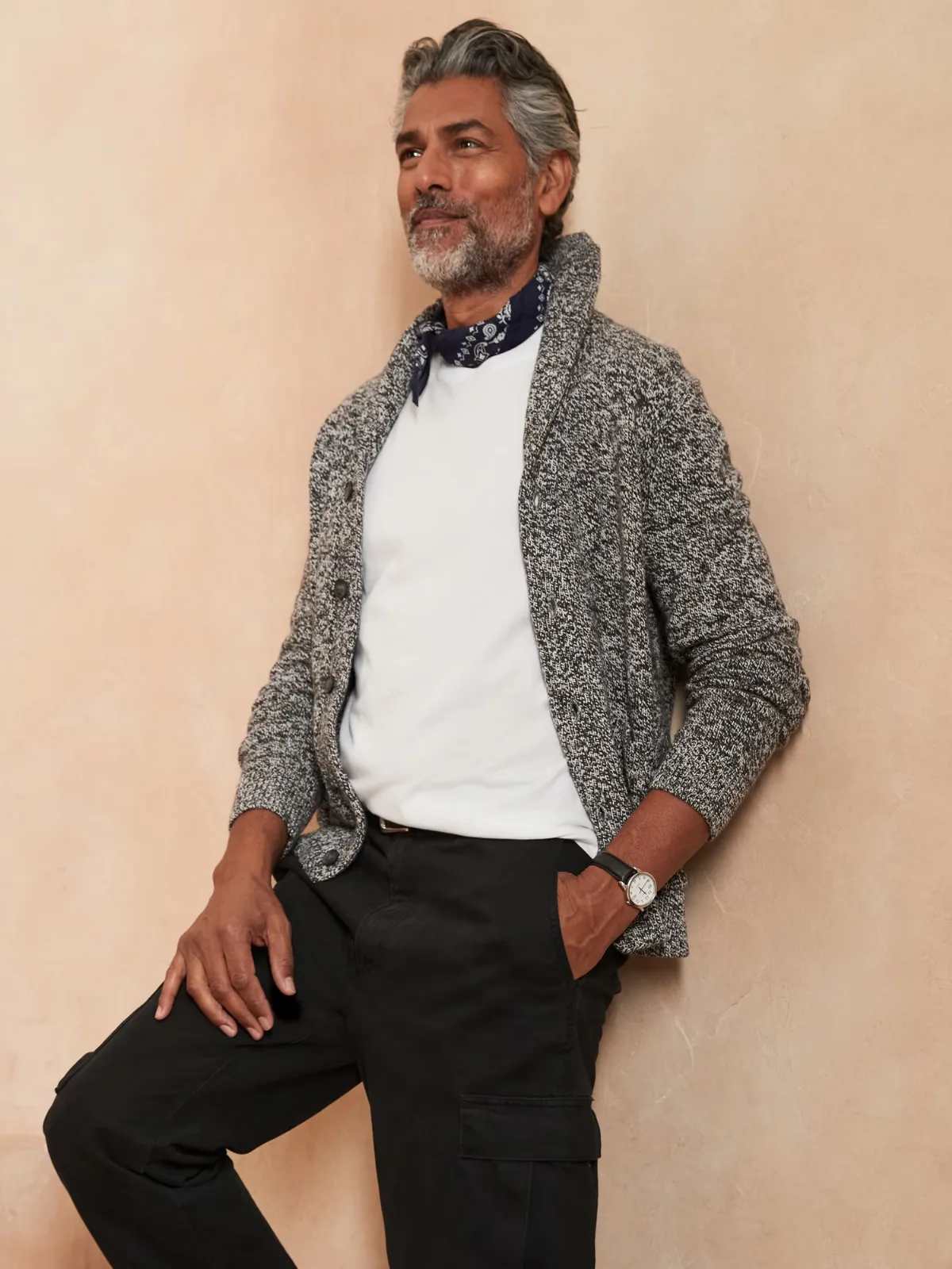 Standard-Fit Premium Wash Crew-Neck T-Shirt by Banana Republic