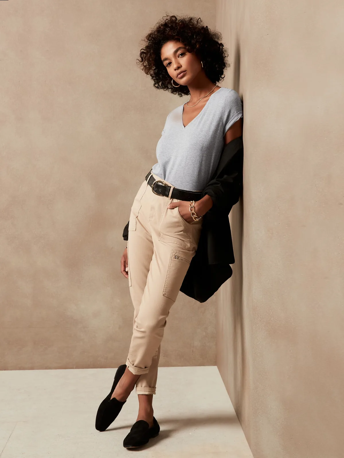 Timeless V-Neck T-Shirt by Banana Republic