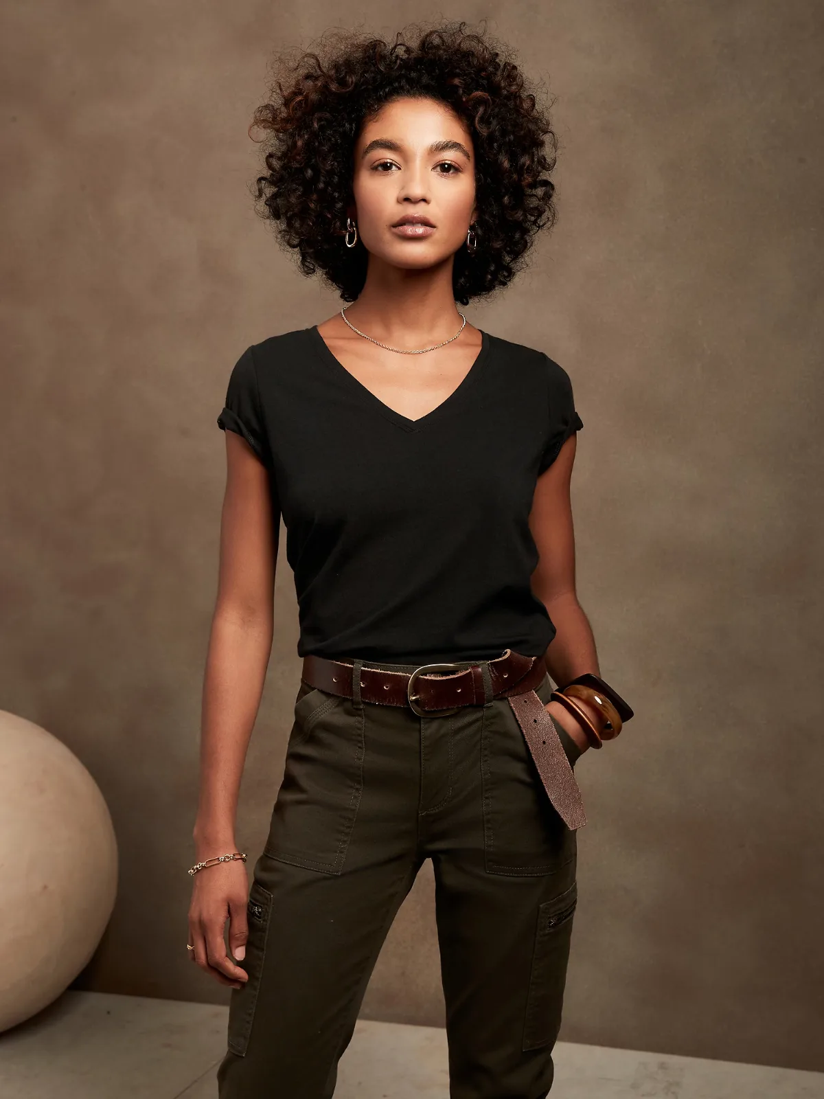 Timeless V-Neck T-Shirt by Banana Republic