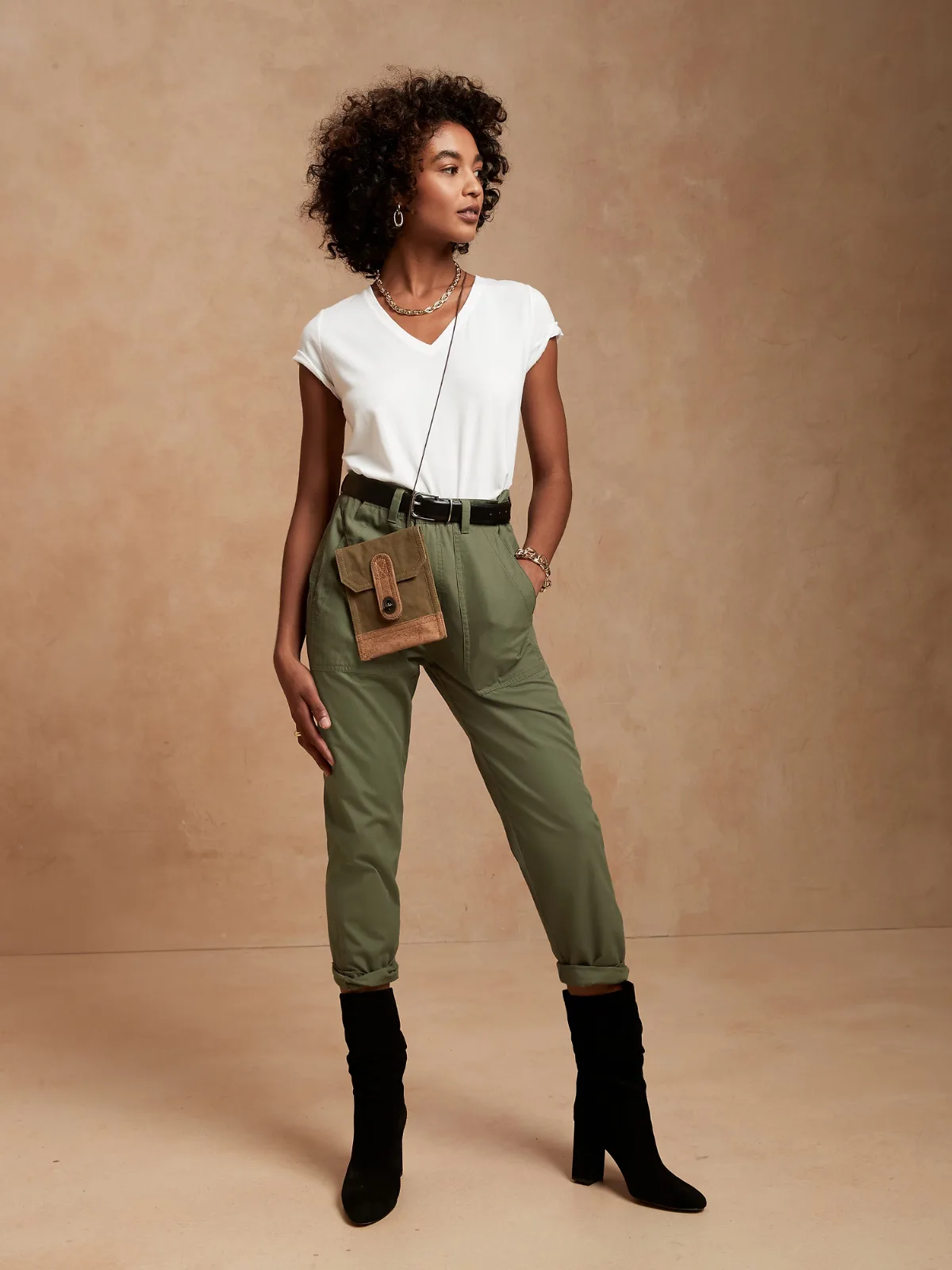 Timeless V-Neck T-Shirt by Banana Republic