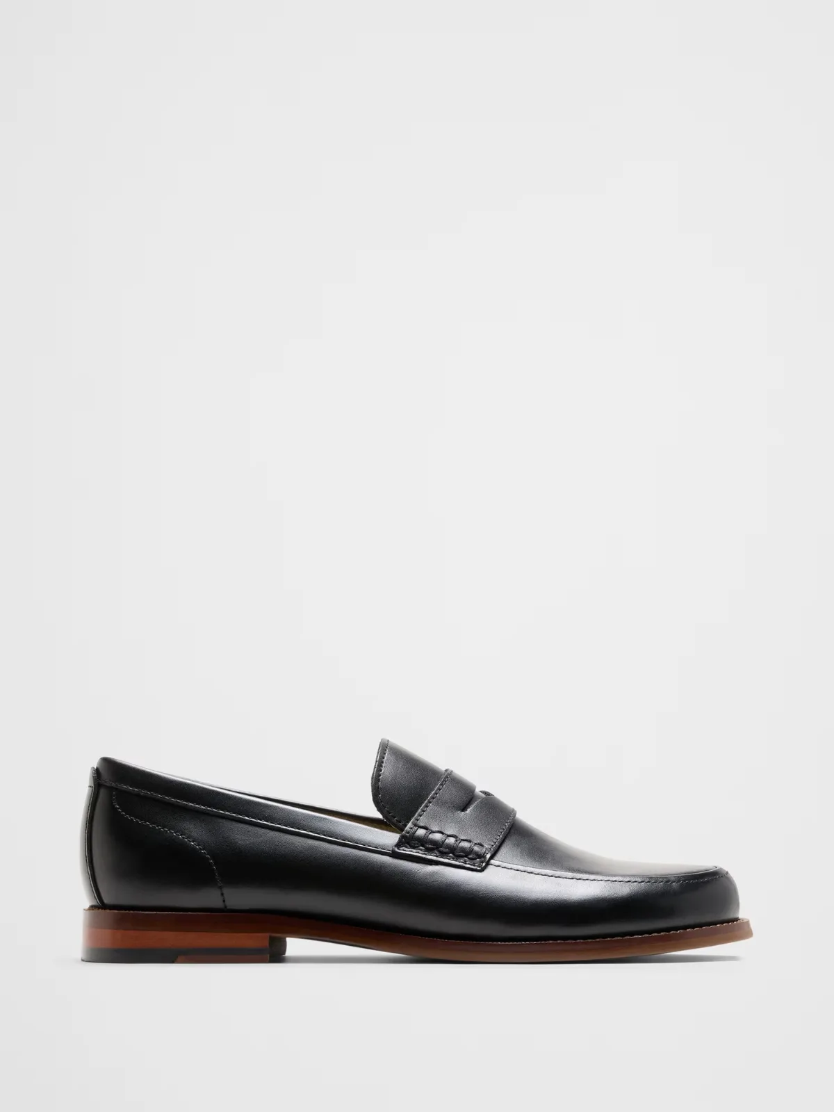 Leather Penny Loafer by Banana Republic
