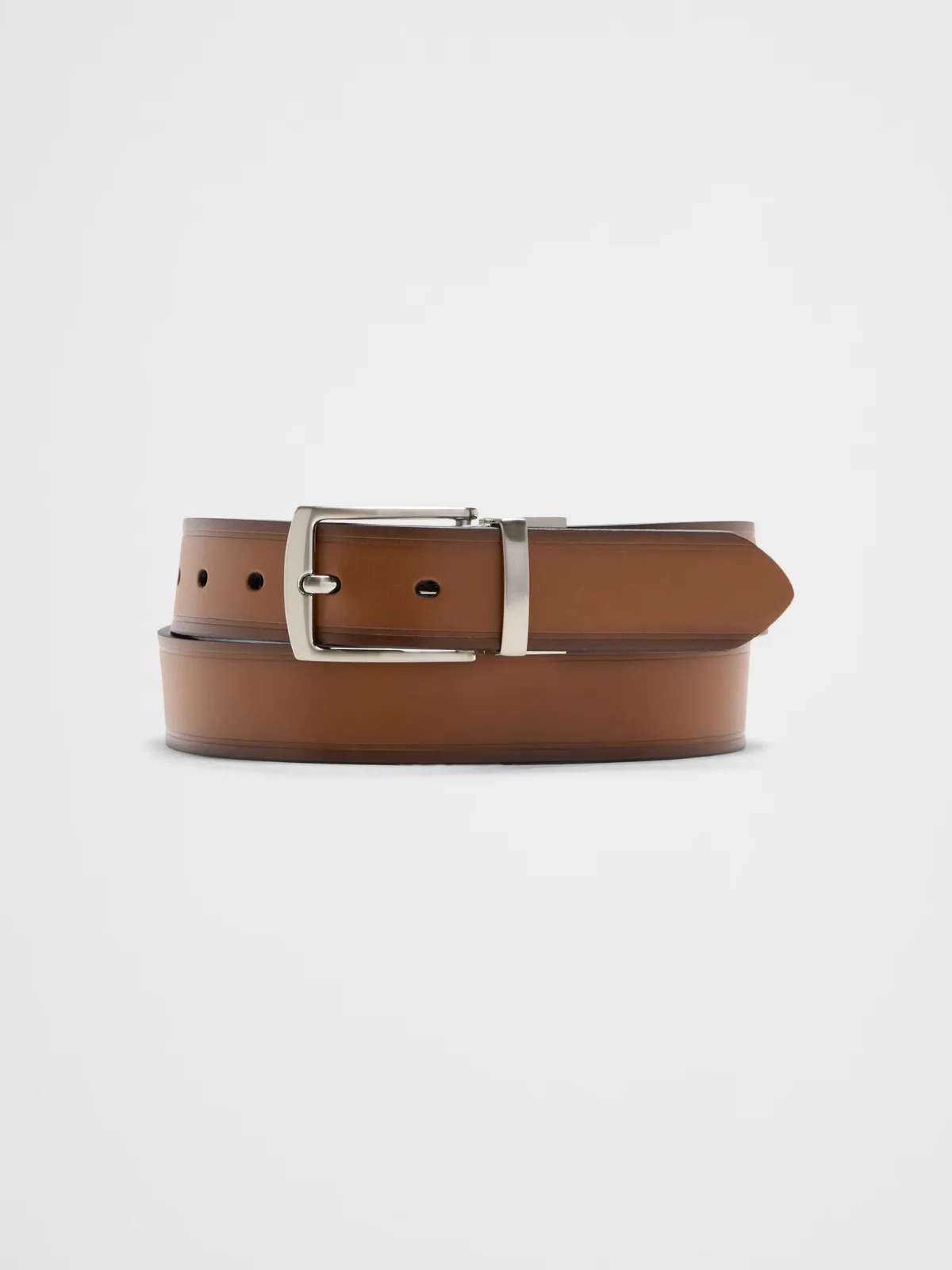 Reversible Leather Dress Belt