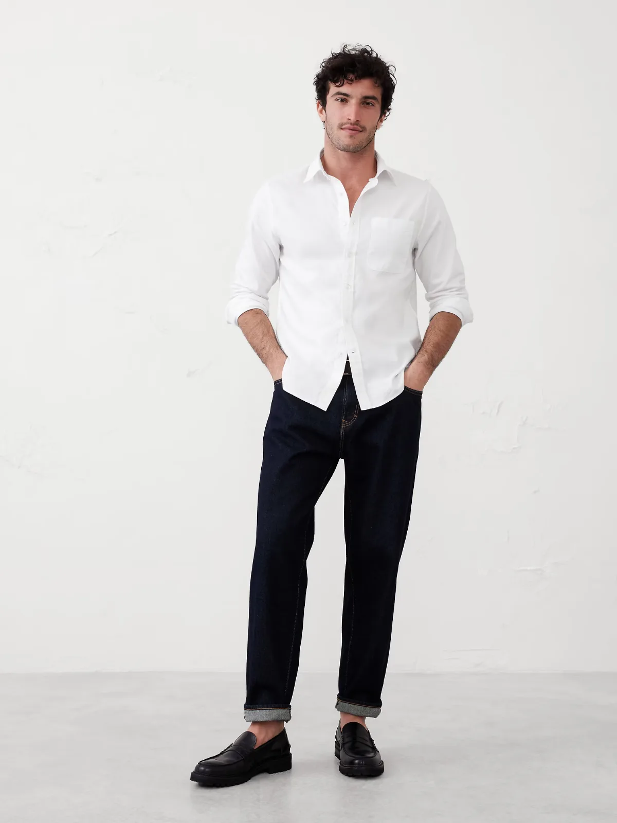 Slim-Fit Oxford Shirt by Banana Republic