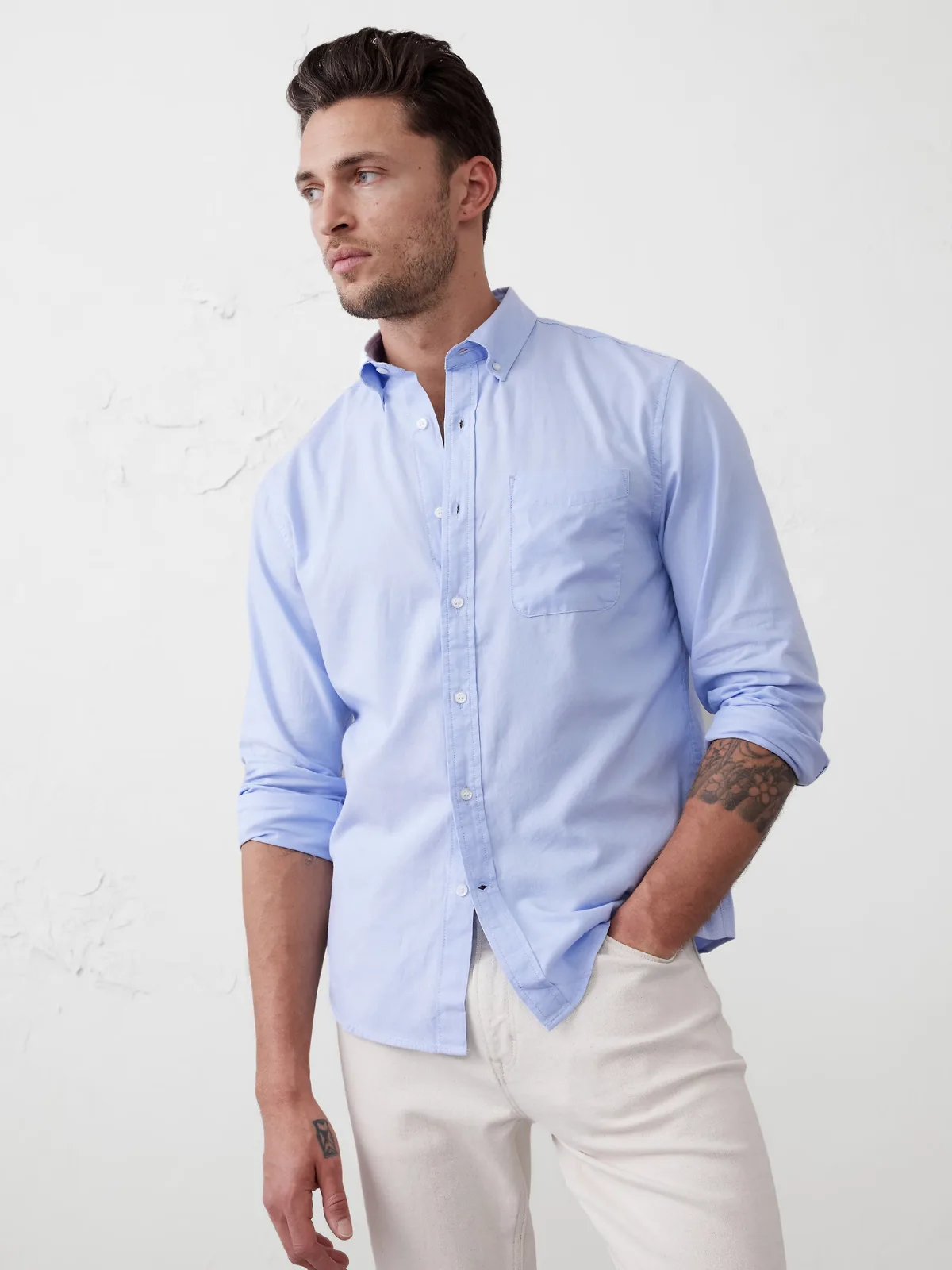 Slim-Fit Oxford Shirt by Banana Republic