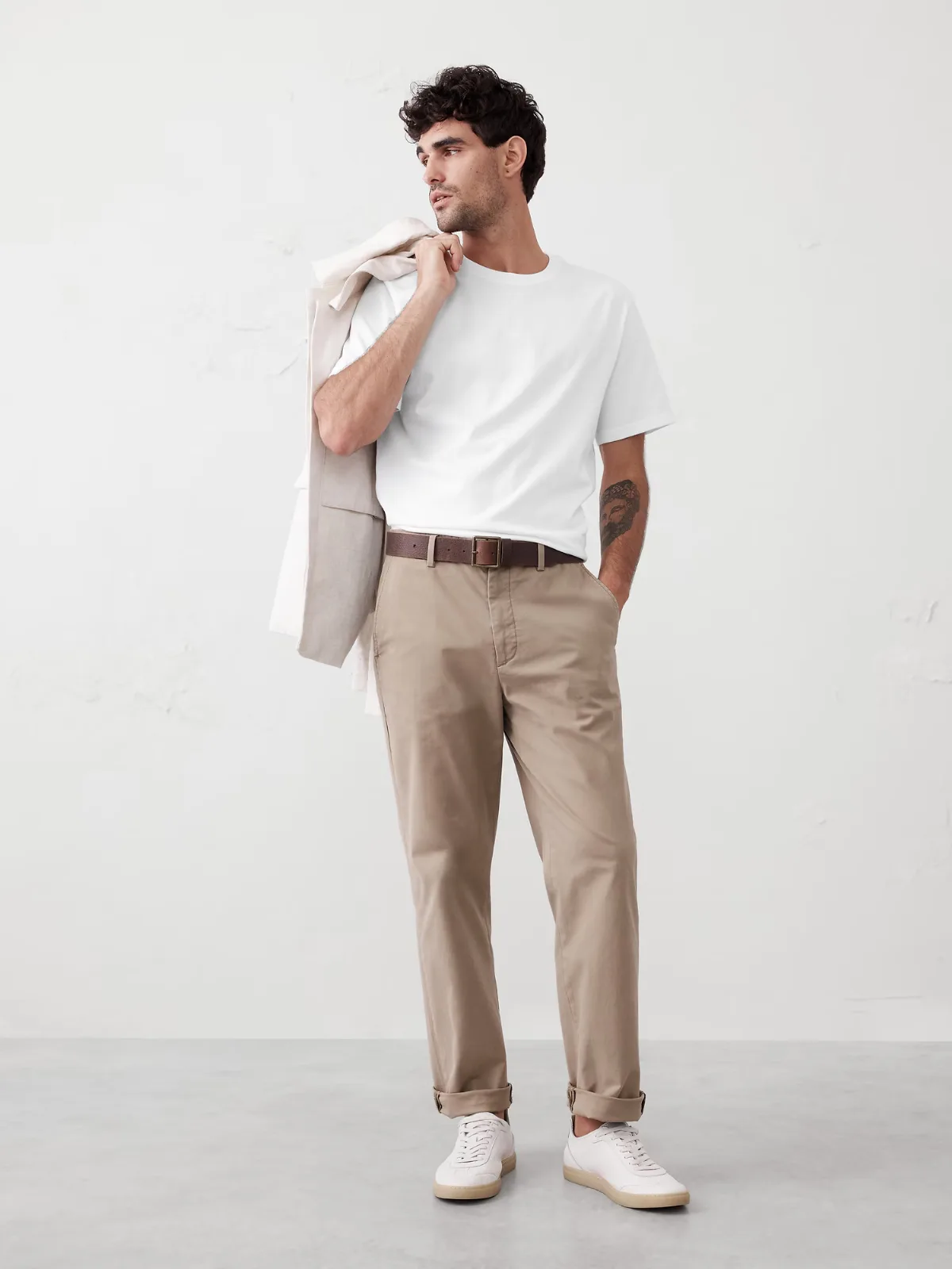 Signature Midweight Cotton T-Shirt by Banana Republic