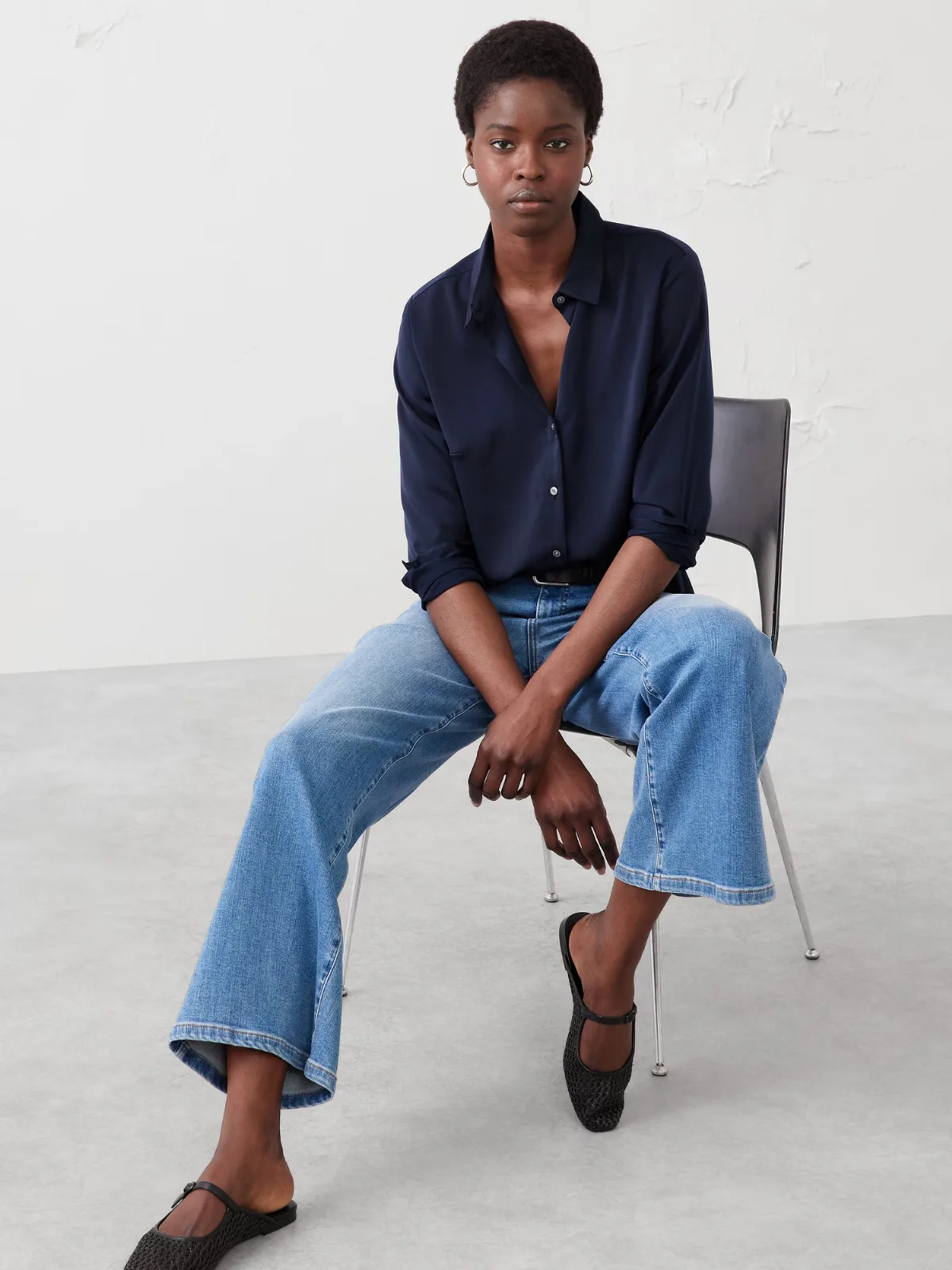 Silky Classic Shirt by Banana Republic