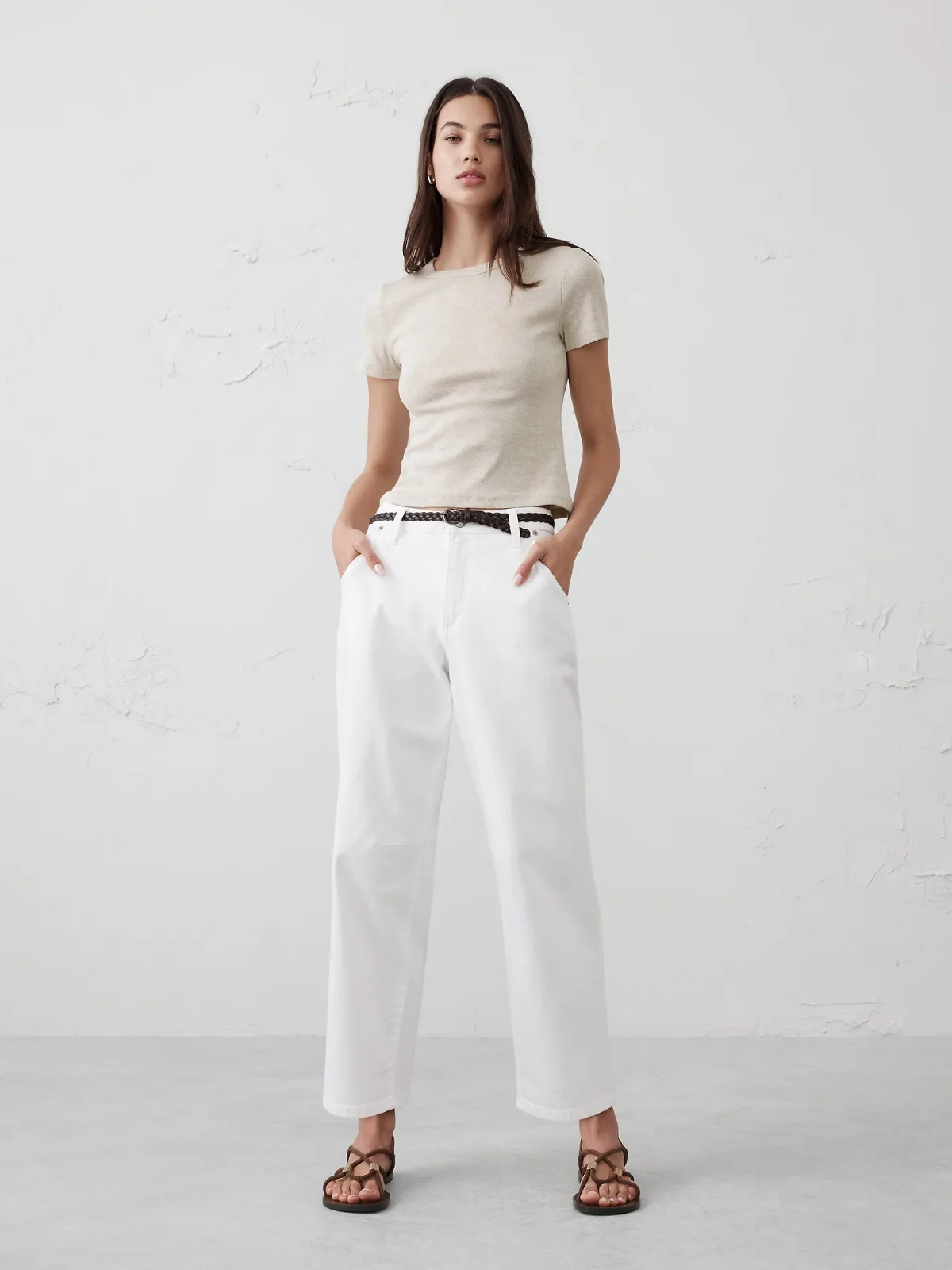 Ribbed T-Shirt by Banana Republic