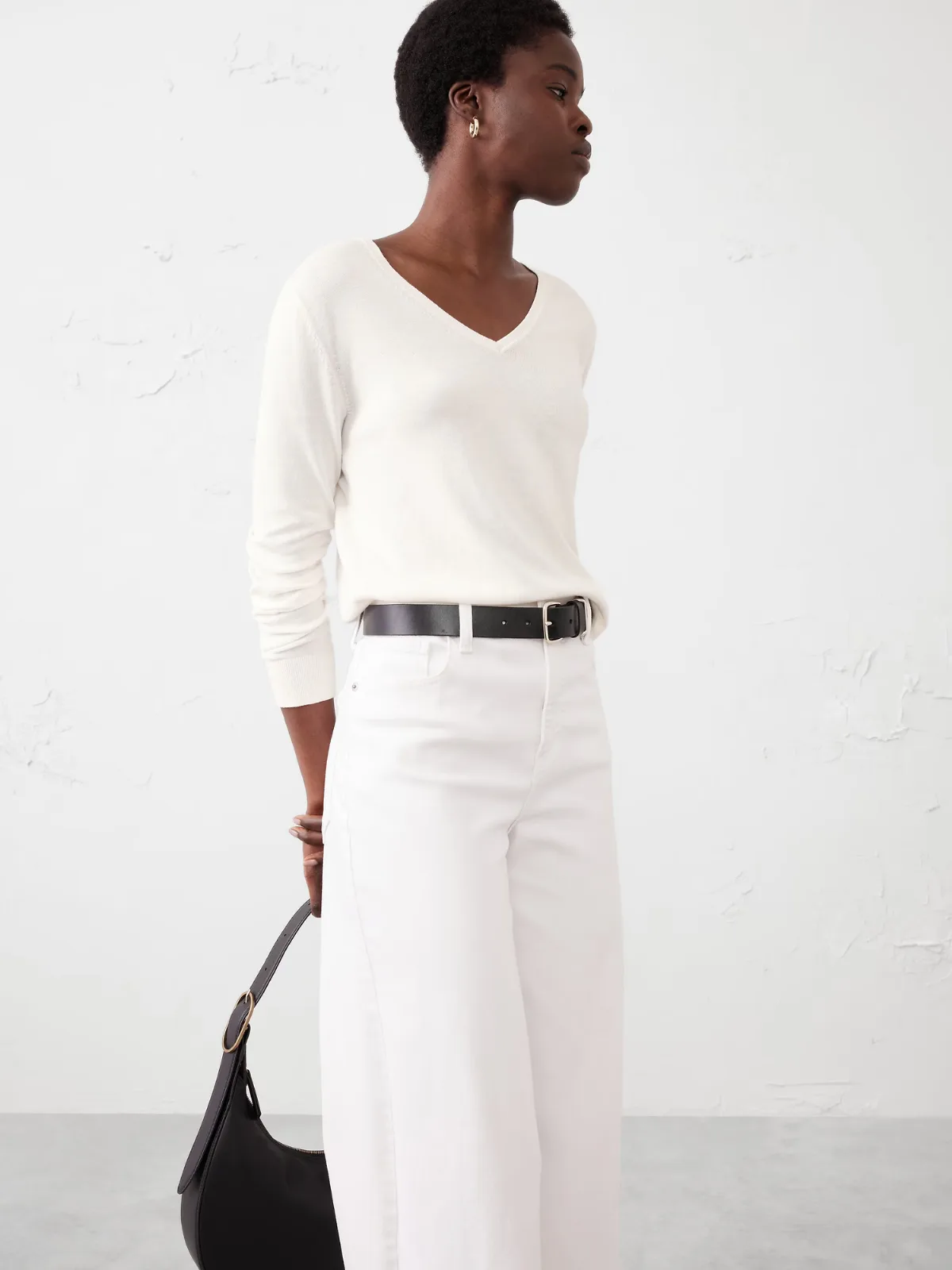 Forever V-Neck Sweater by Banana Republic