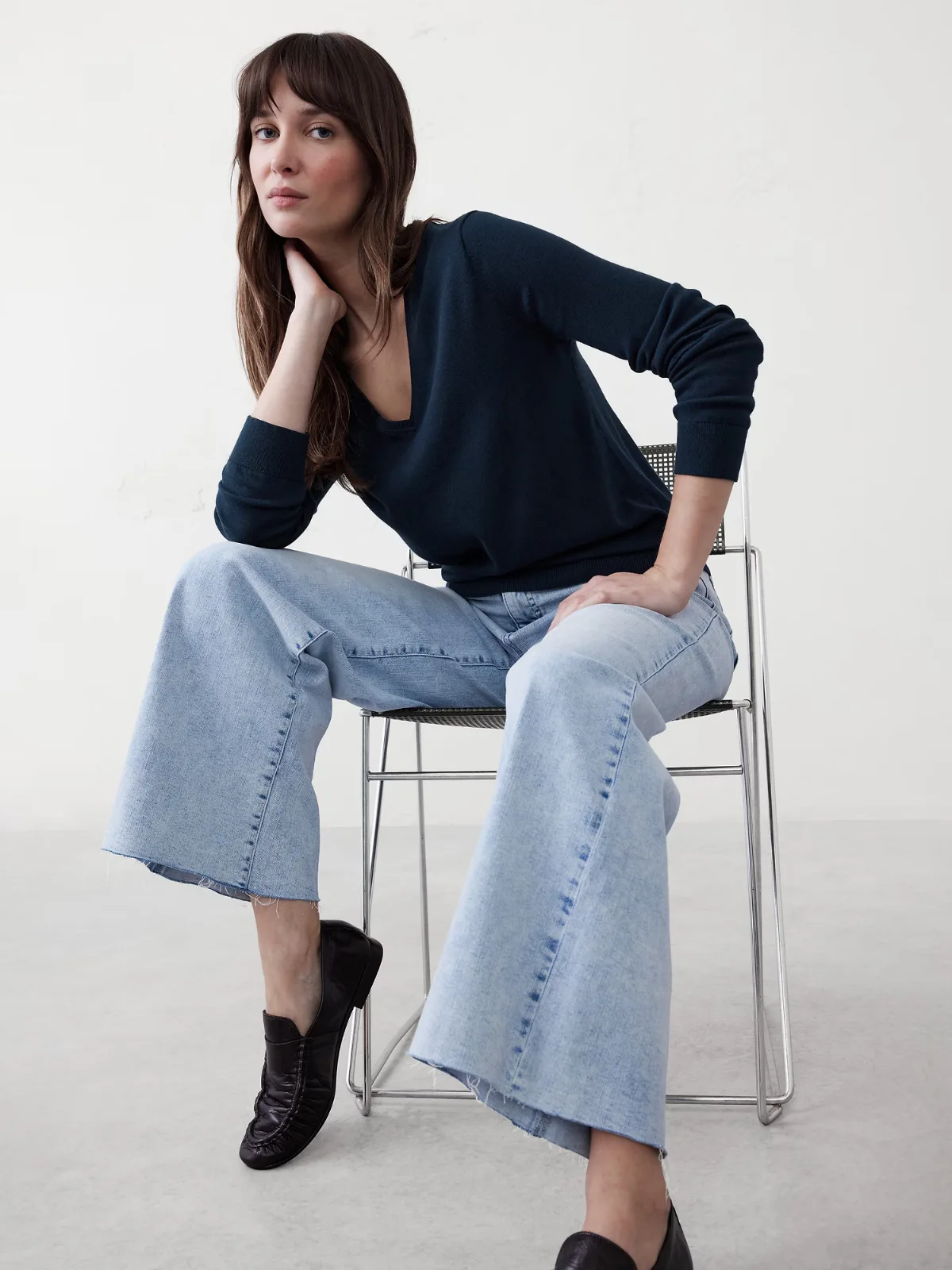 Forever V-Neck Sweater by Banana Republic