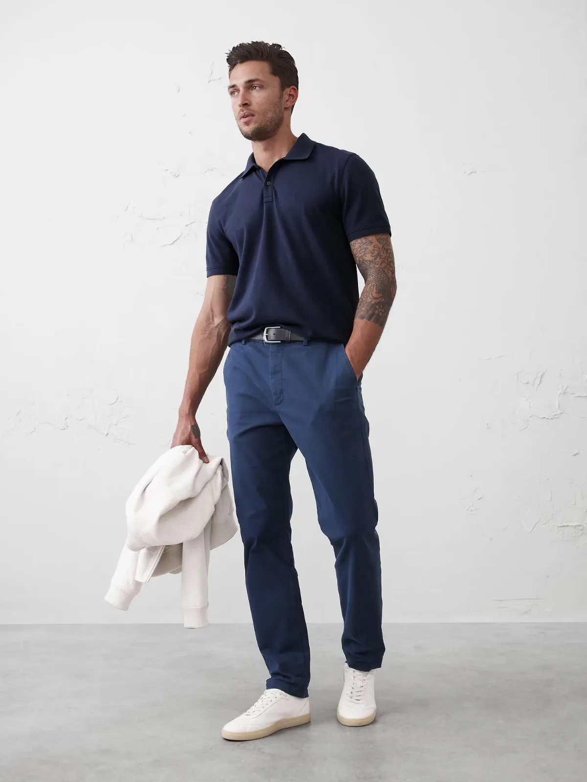 Slim-Fit Pique Polo by Banana Republic