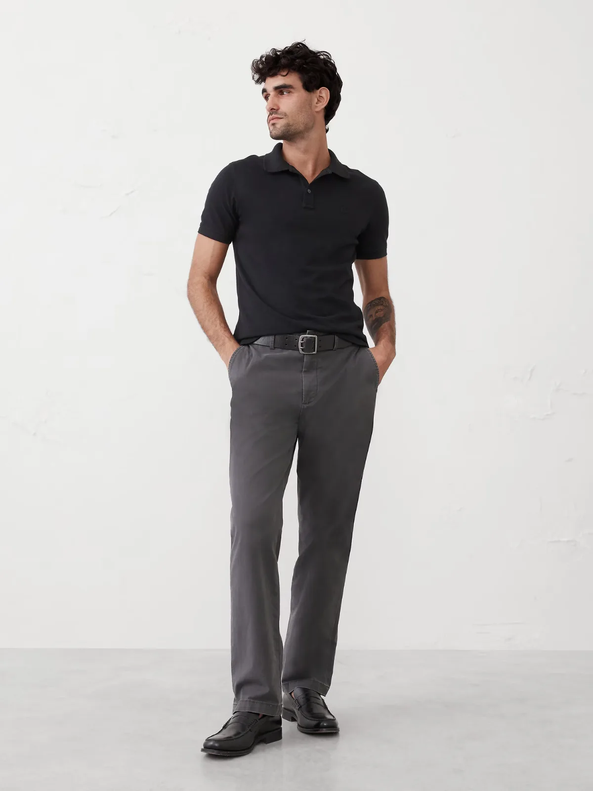 Slim-Fit Pique Polo by Banana Republic