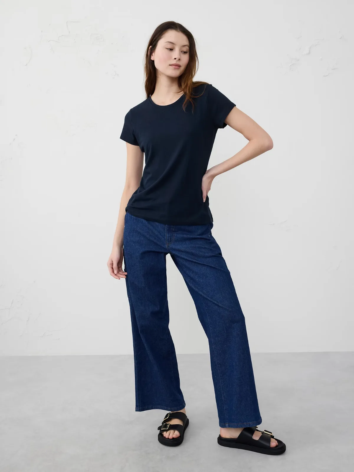 Timeless Crew-Neck T-Shirt by Banana Republic