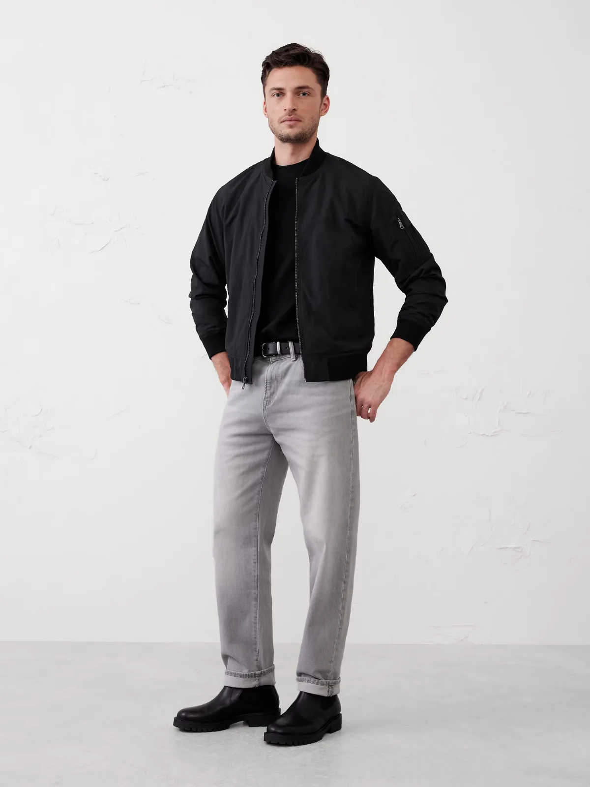 Heritage Bomber Jacket by Banana Republic