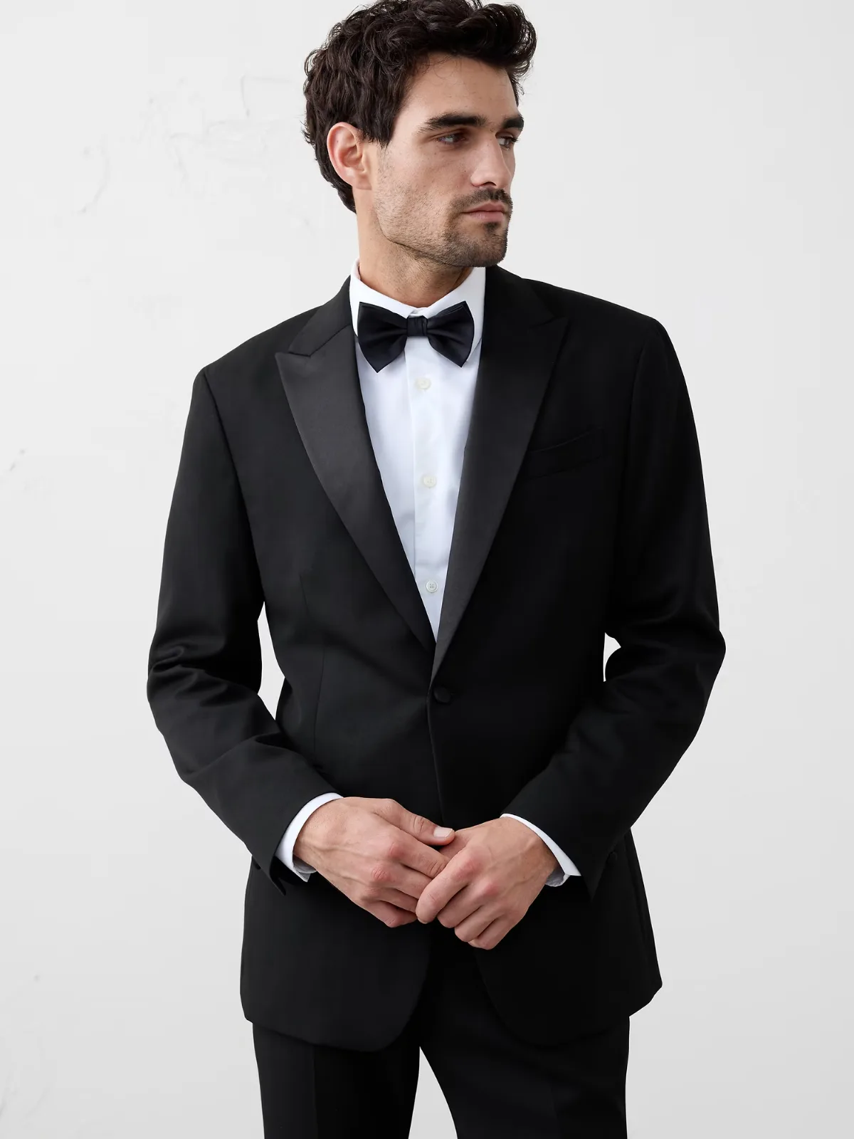 Luxe Tuxedo Suit Jacket by Banana Republic