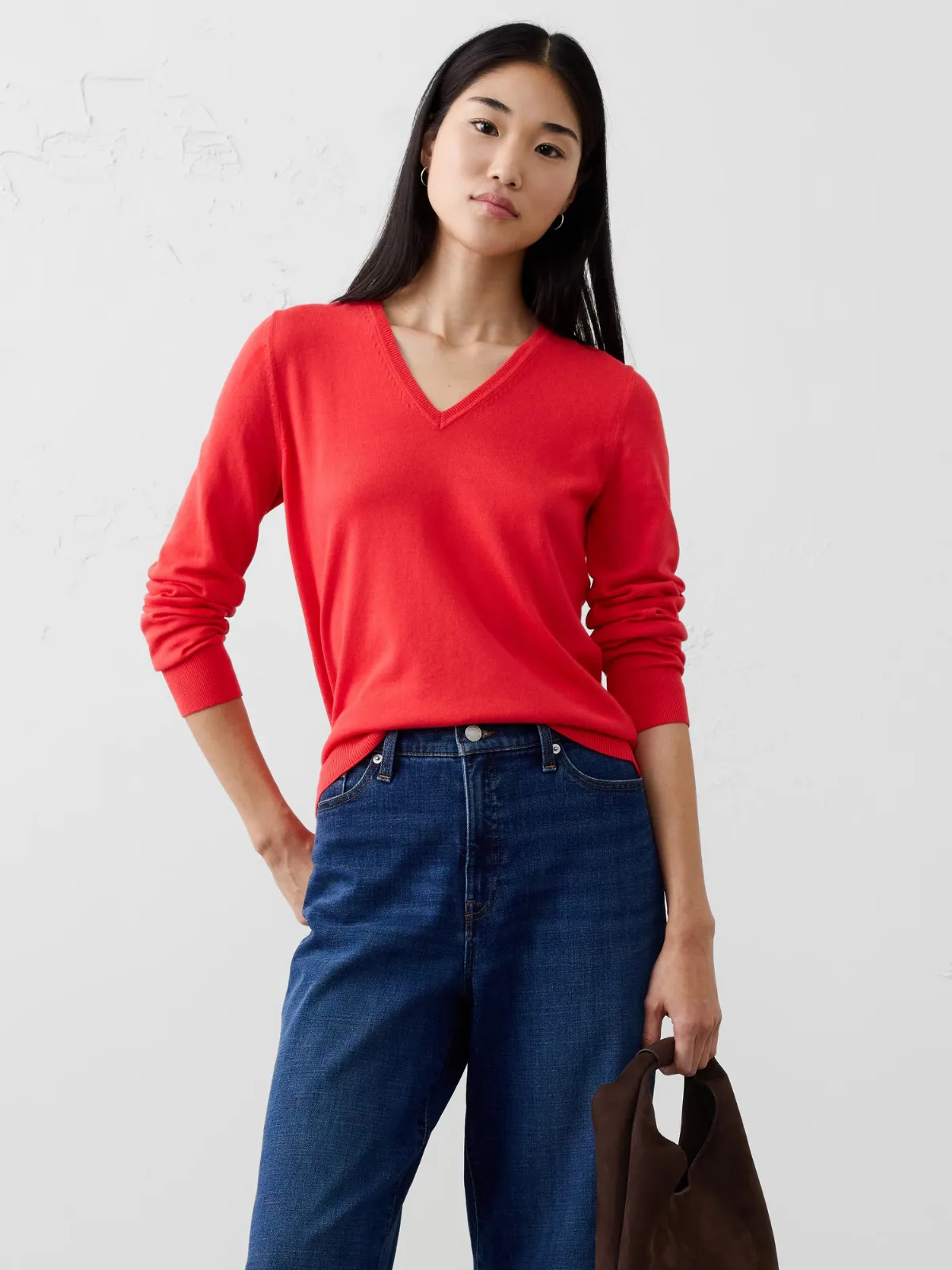 Forever V-Neck Sweater by Banana Republic