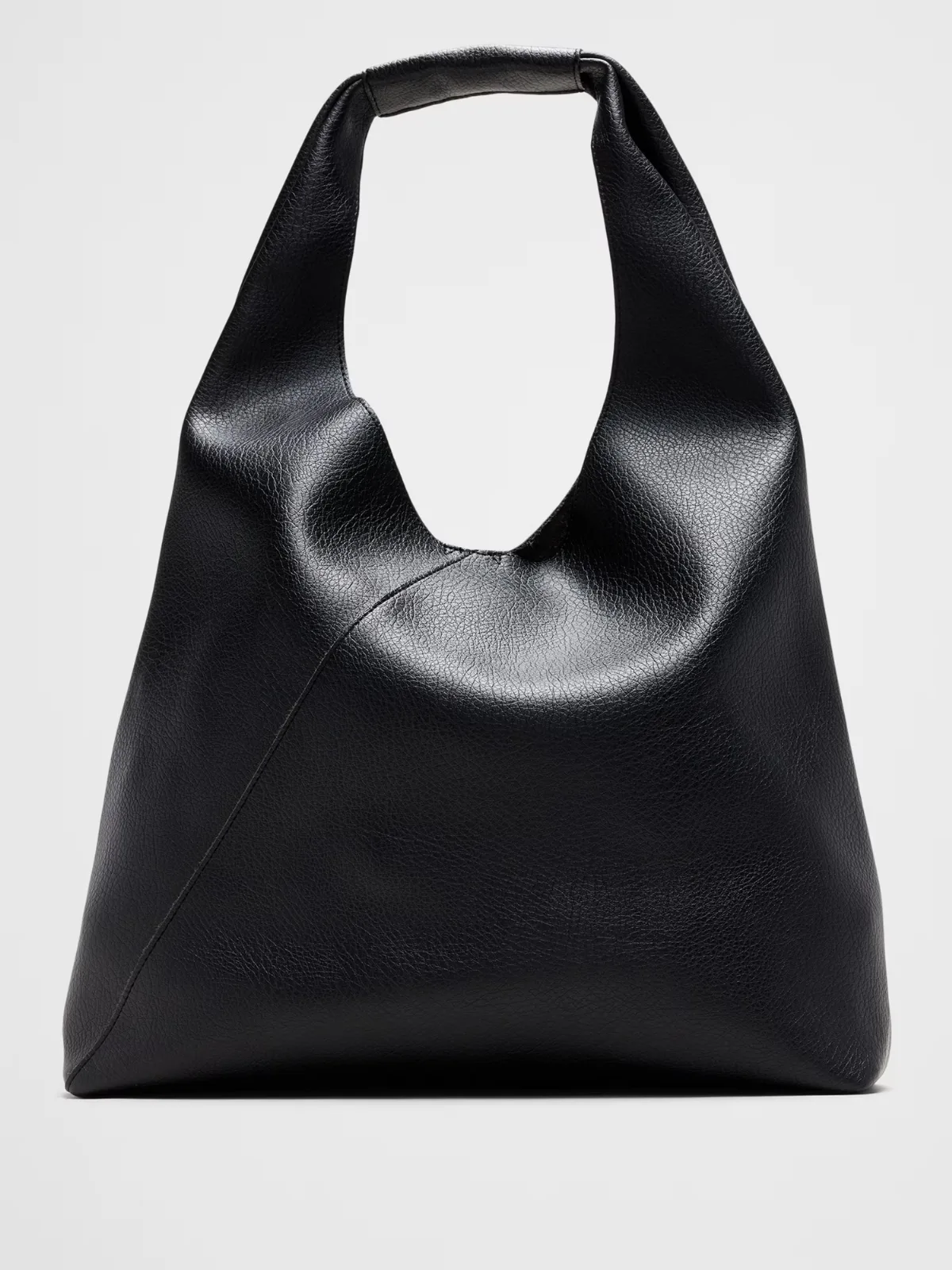 Vegan Leather Slouchy Tote