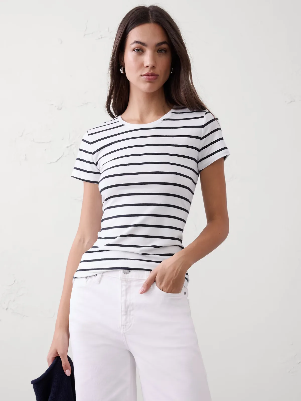 Timeless Crew-Neck T-Shirt by Banana Republic