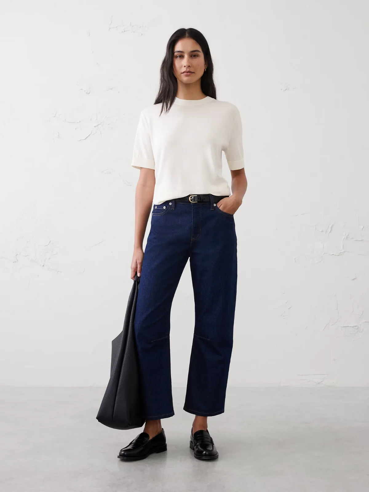 Forever Short-Sleeve Sweater by Banana Republic