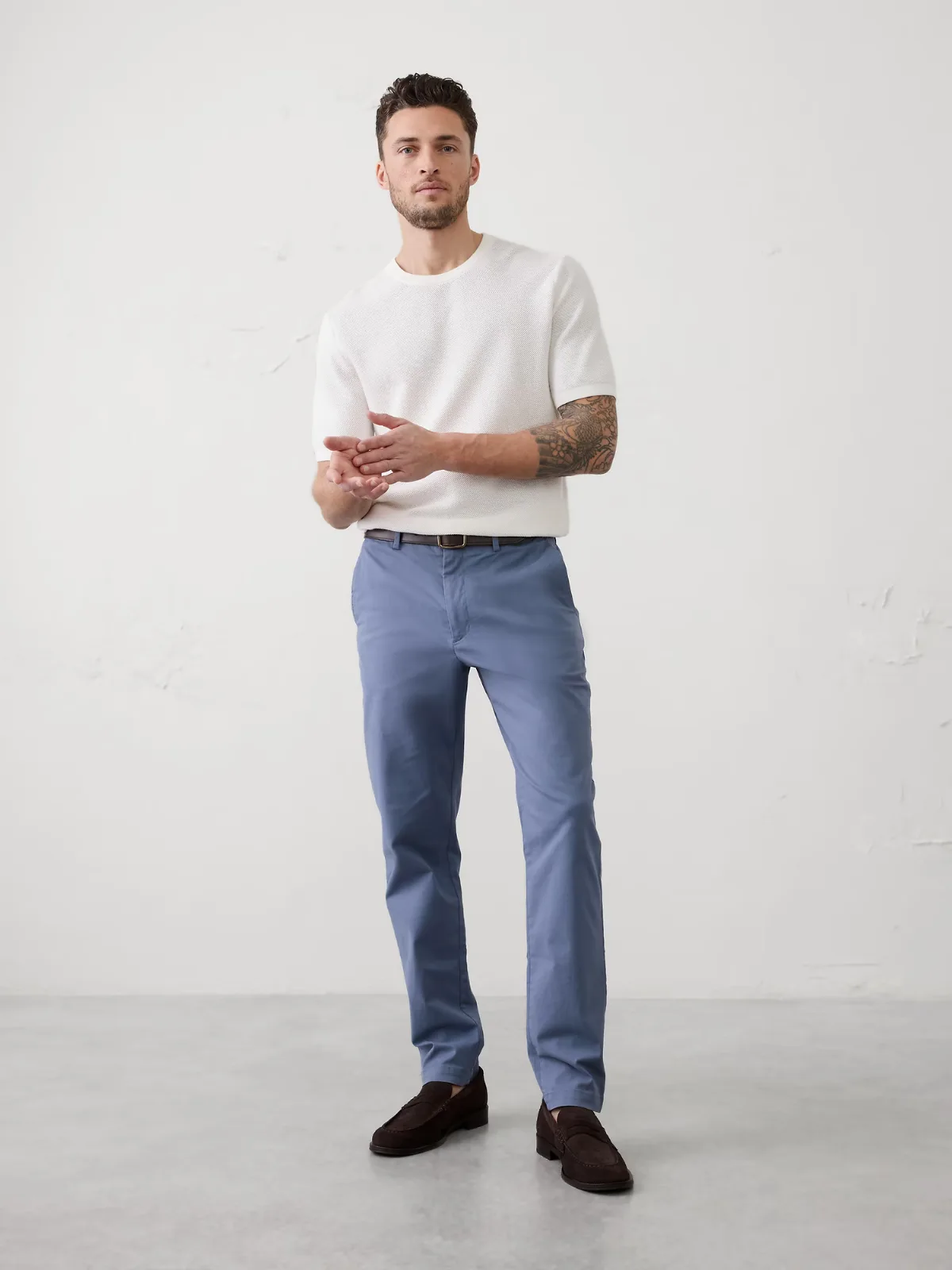 Slim Lived-In Chino by Banana Republic