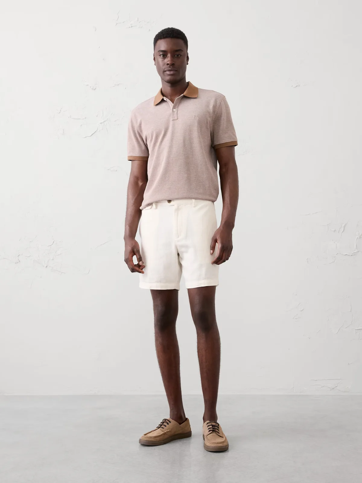 Standard-Fit Pique Polo by Banana Republic