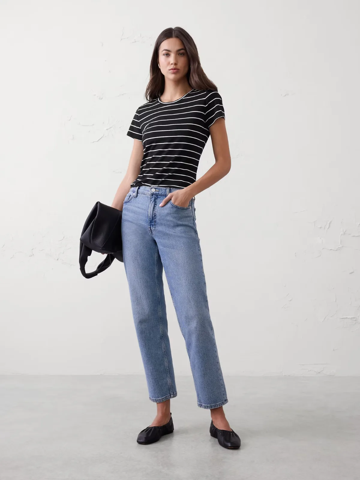 Timeless Crew-Neck T-Shirt by Banana Republic
