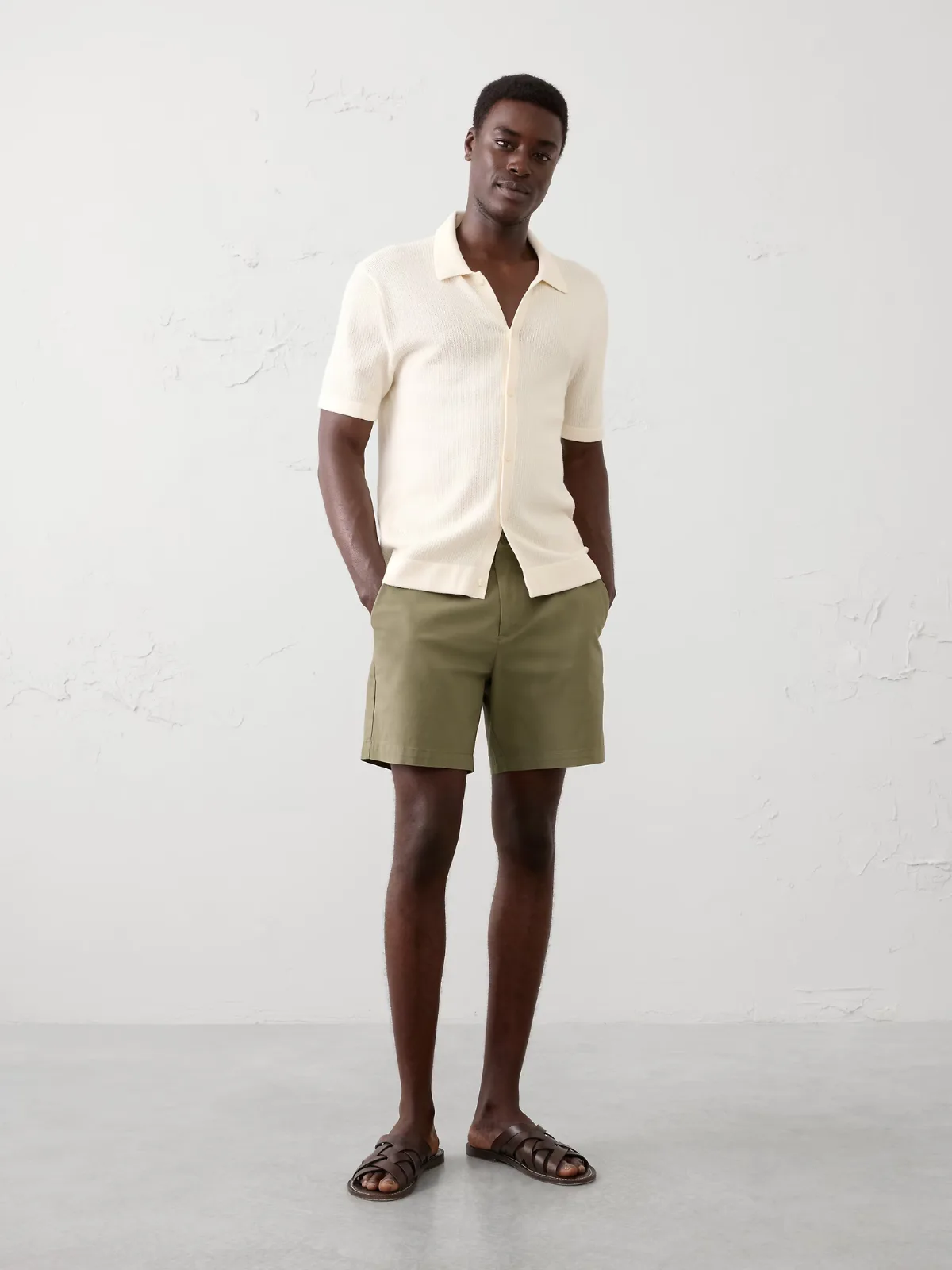 Slim-Fit 7 Lived-In Short by Banana Republic