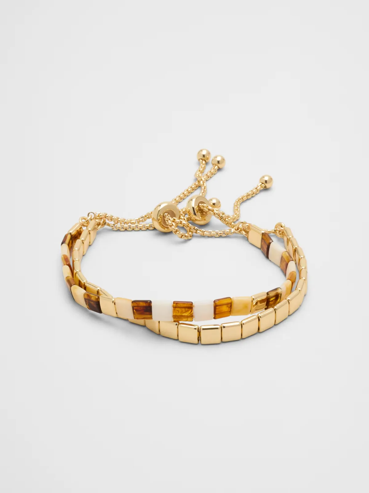 Pull Through Chicklet Bracelet Set by Banana Republic