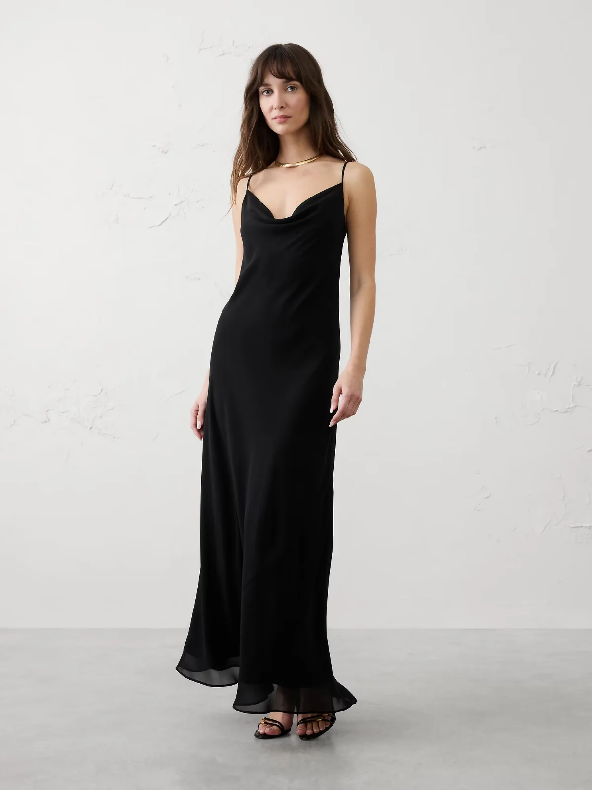 Chiffon Maxi Dress by Banana Republic