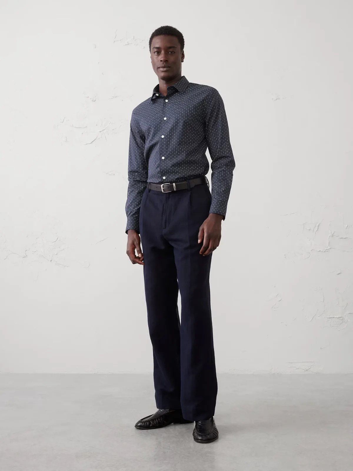 Slim-Fit Dress Shirt by Banana Republic