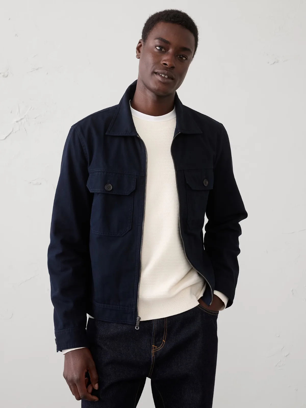 Washed Canvas Jacket
