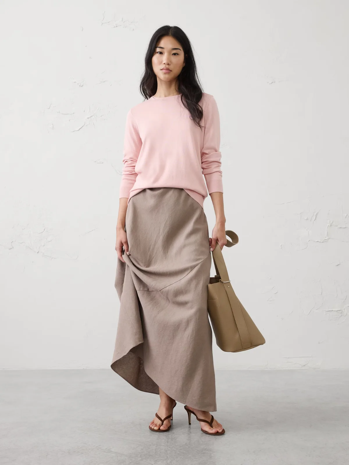 Forever Crew-Neck Sweater by Banana Republic