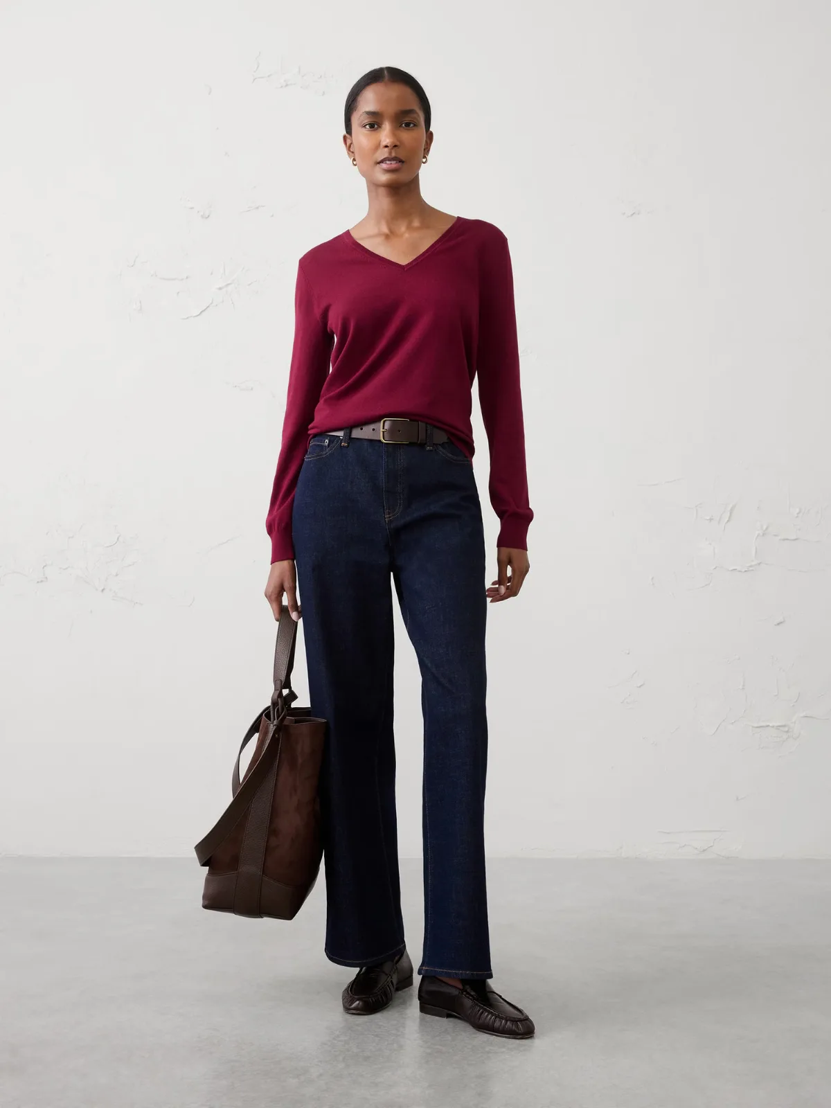 Forever V-Neck Sweater by Banana Republic