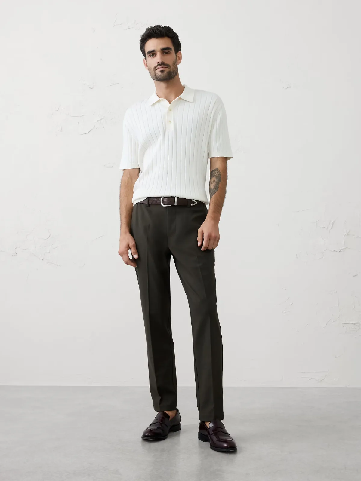 Athletic-Fit Tapered Pant