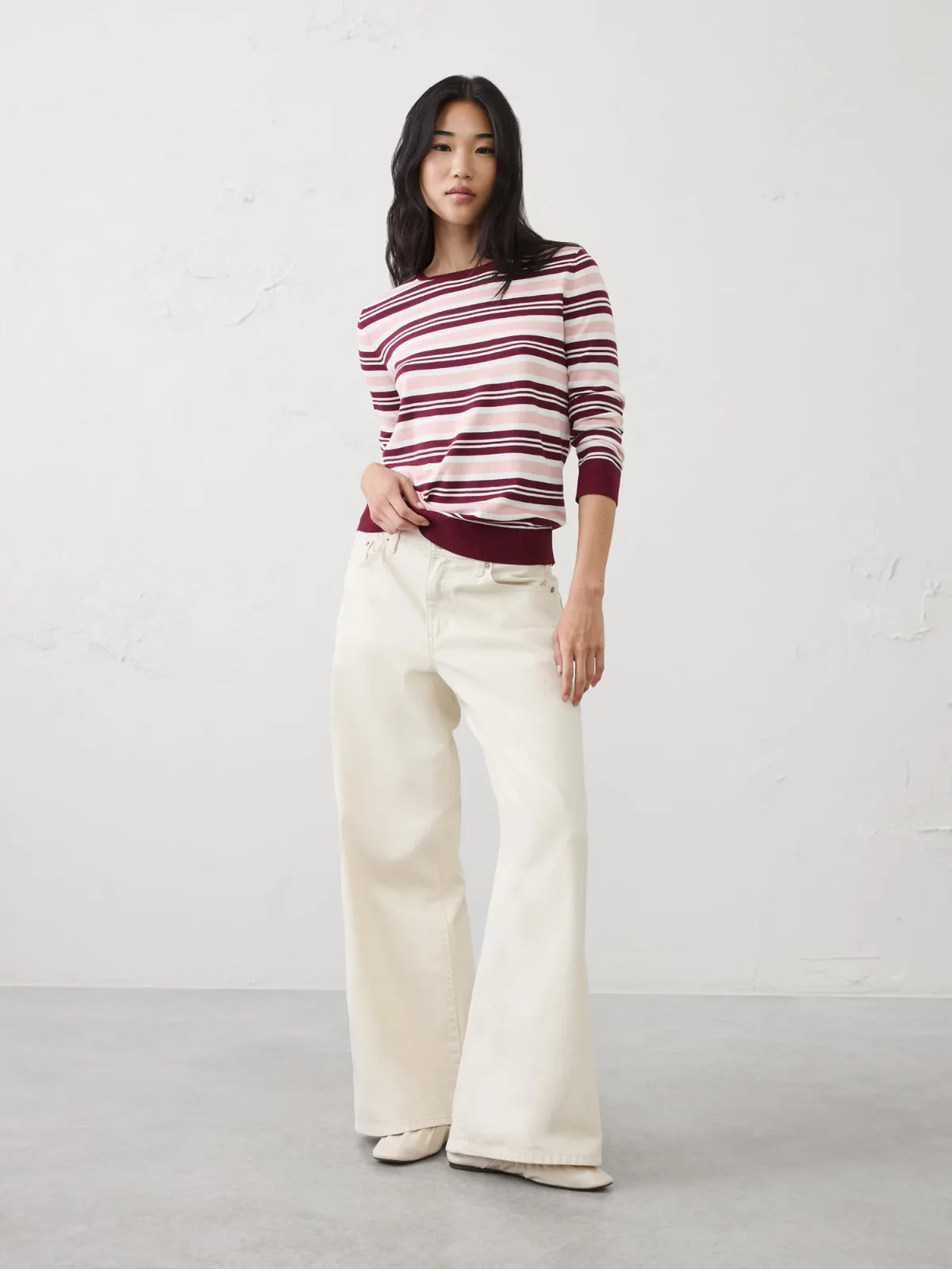Forever Multi-Stripe Sweater