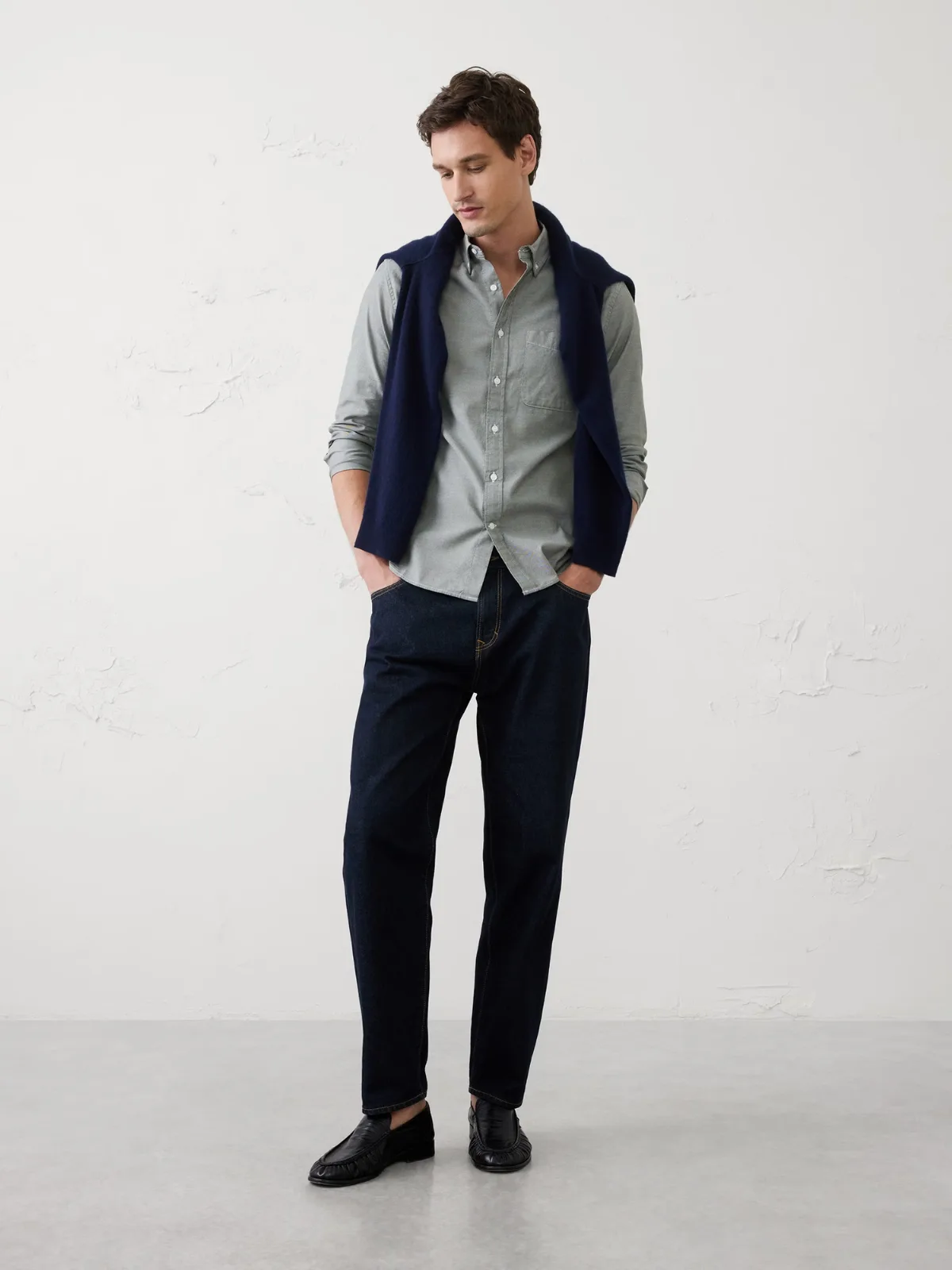 Slim-Fit Oxford Shirt by Banana Republic