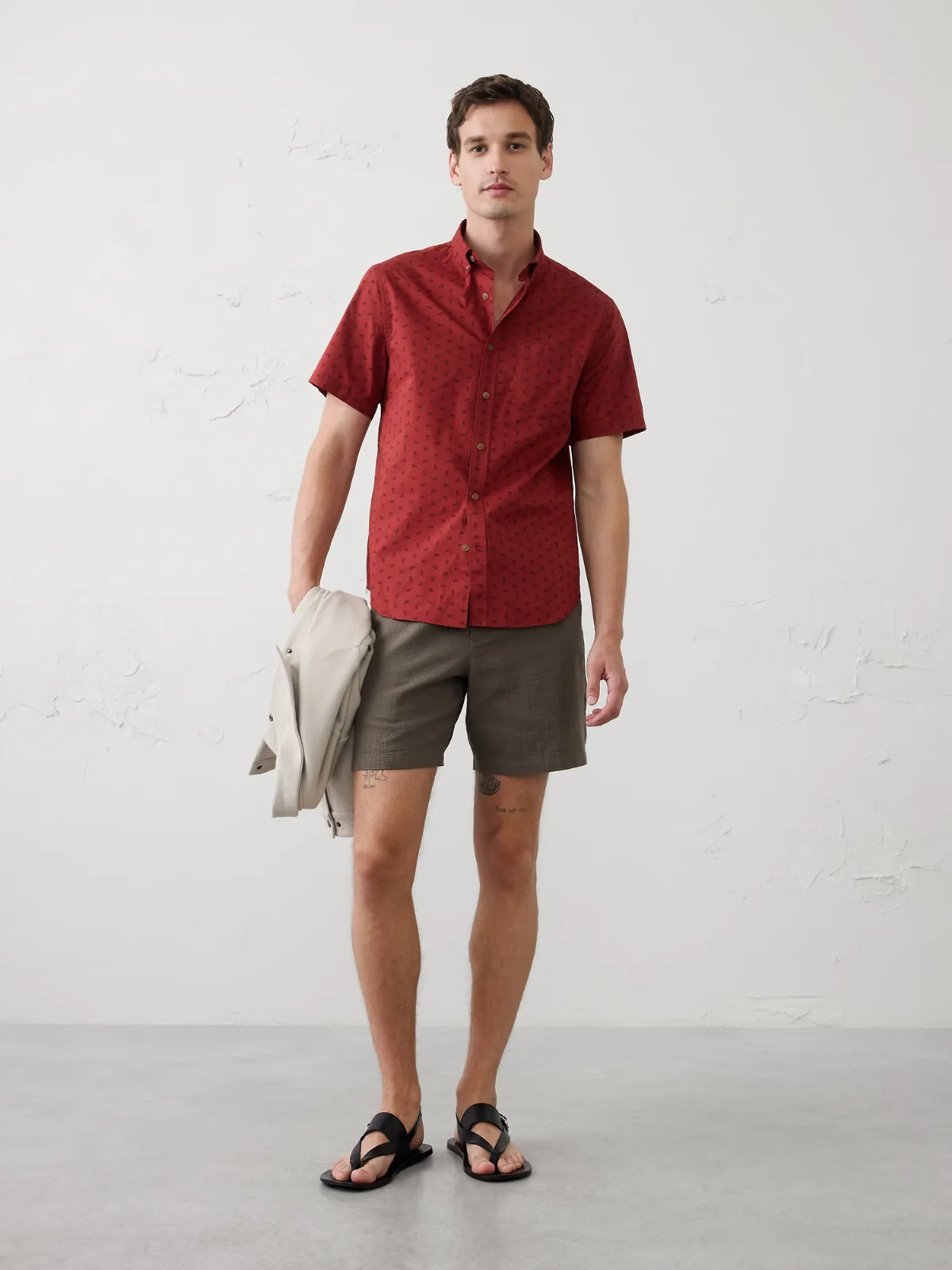 Slim-Fit Softwash Cotton Shirt by Banana Republic