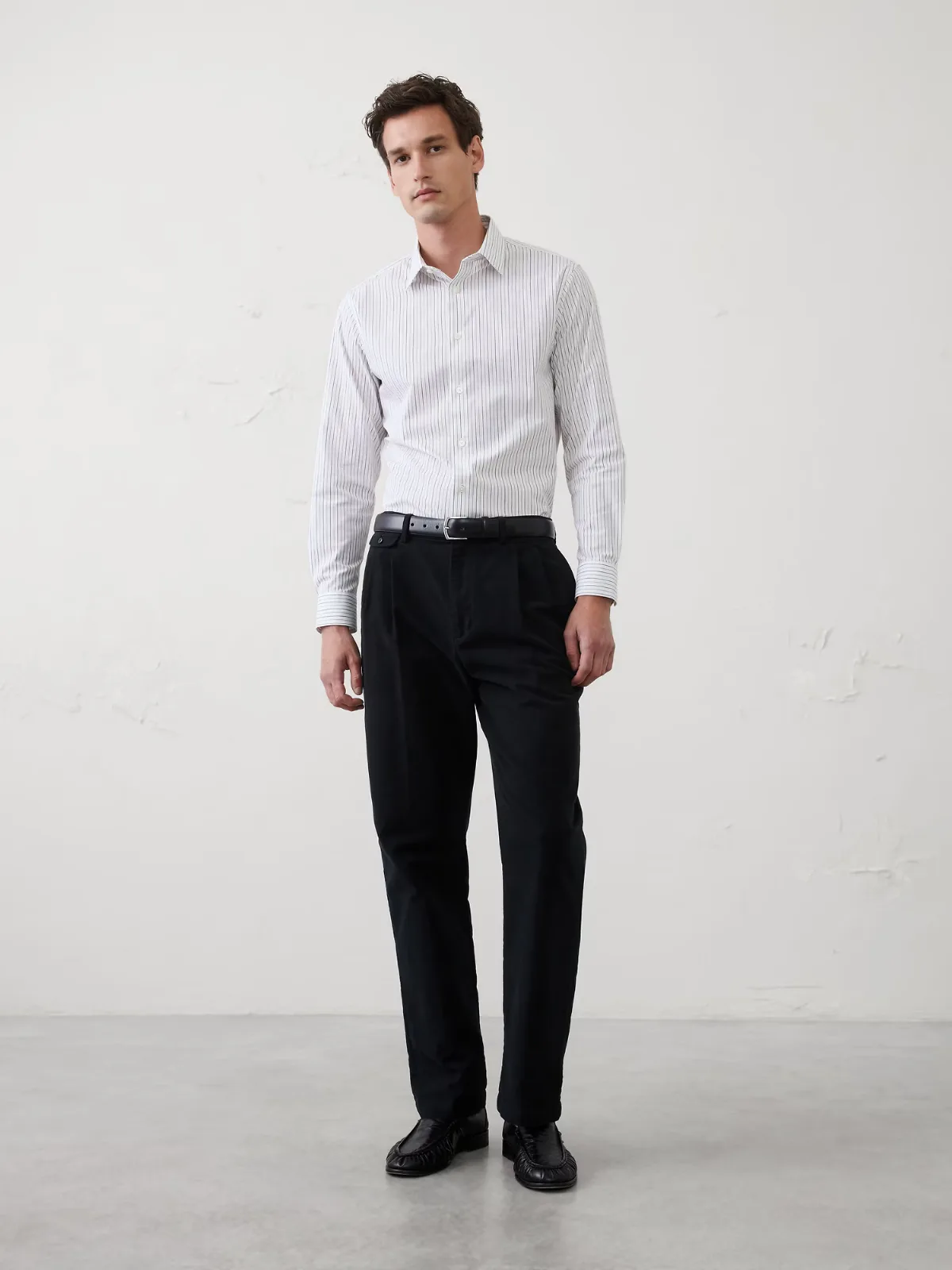 Athletic-Fit Dress Shirt by Banana Republic
