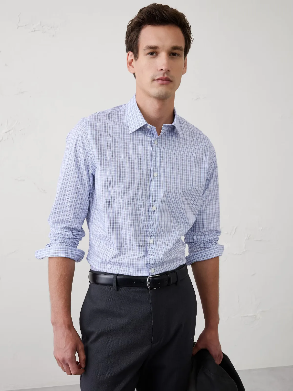 Athletic-Fit Dress Shirt by Banana Republic
