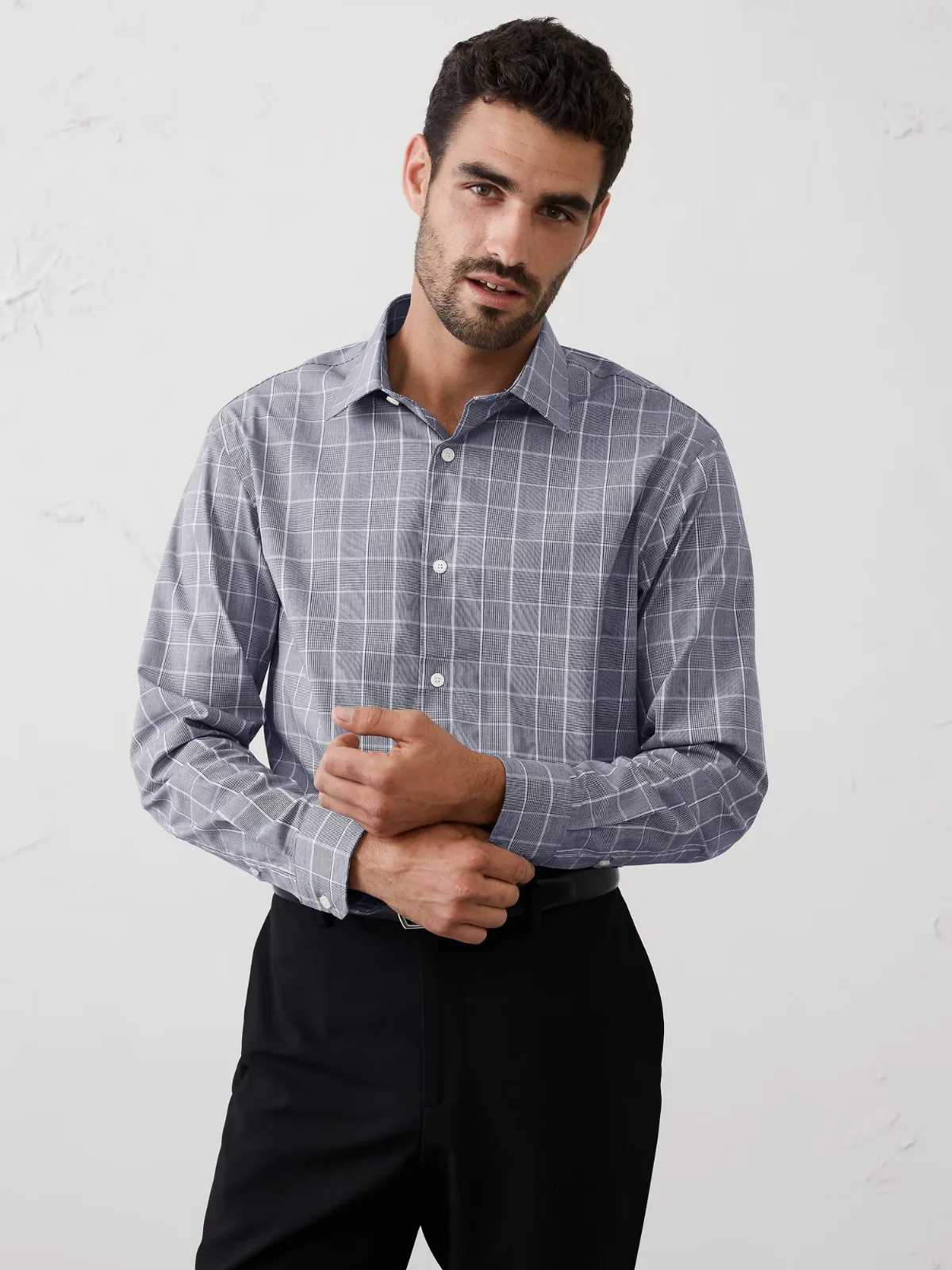 Athletic-Fit Dress Shirt by Banana Republic