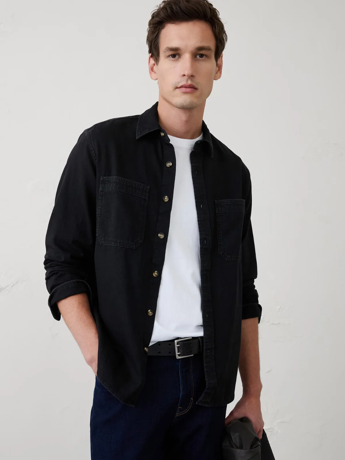Standard-Fit Denim Heritage Shirt by Banana Republic