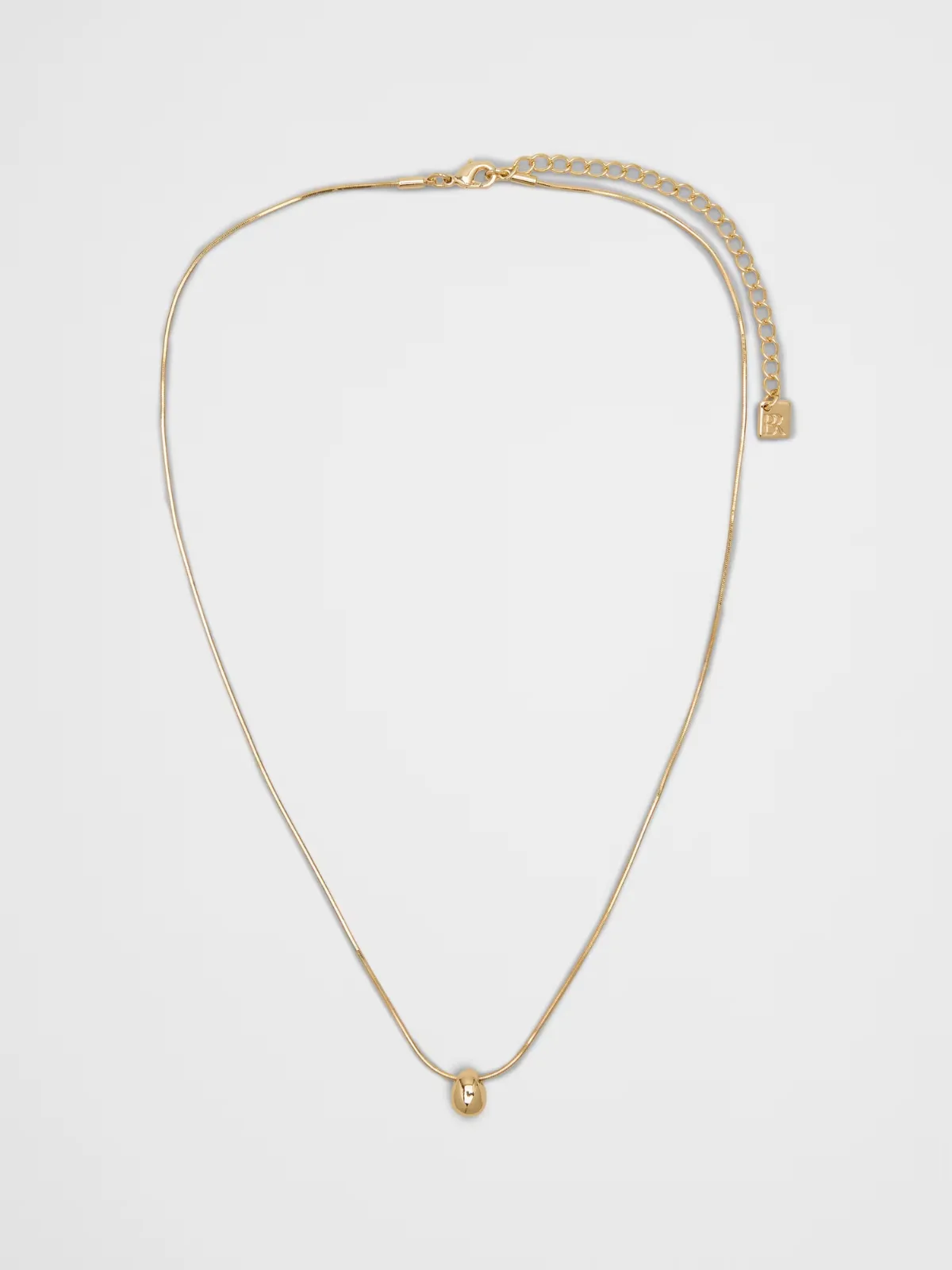 Single Layer Solid Pendant Necklace by Banana Republic