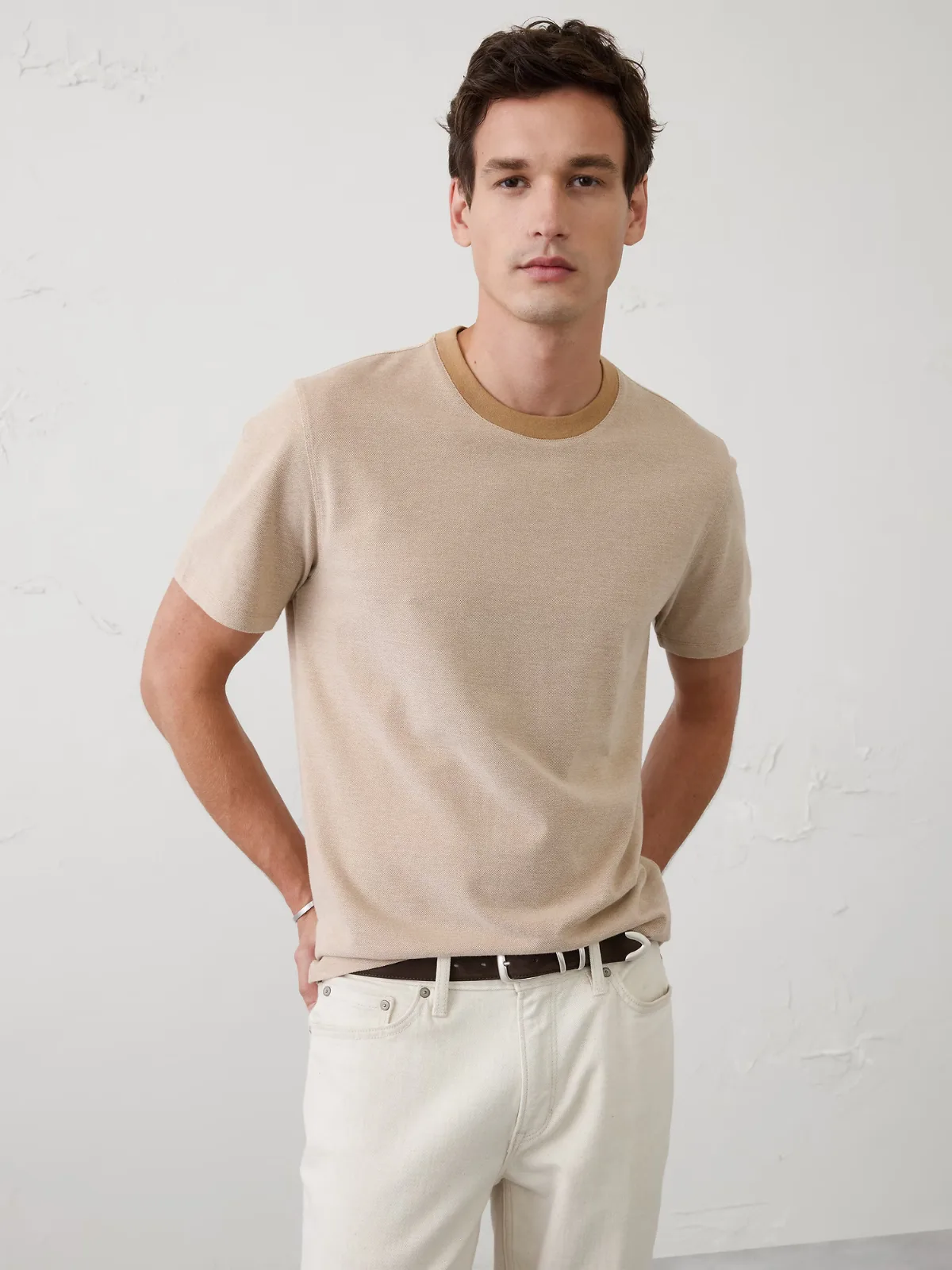 Pique T-Shirt by Banana Republic