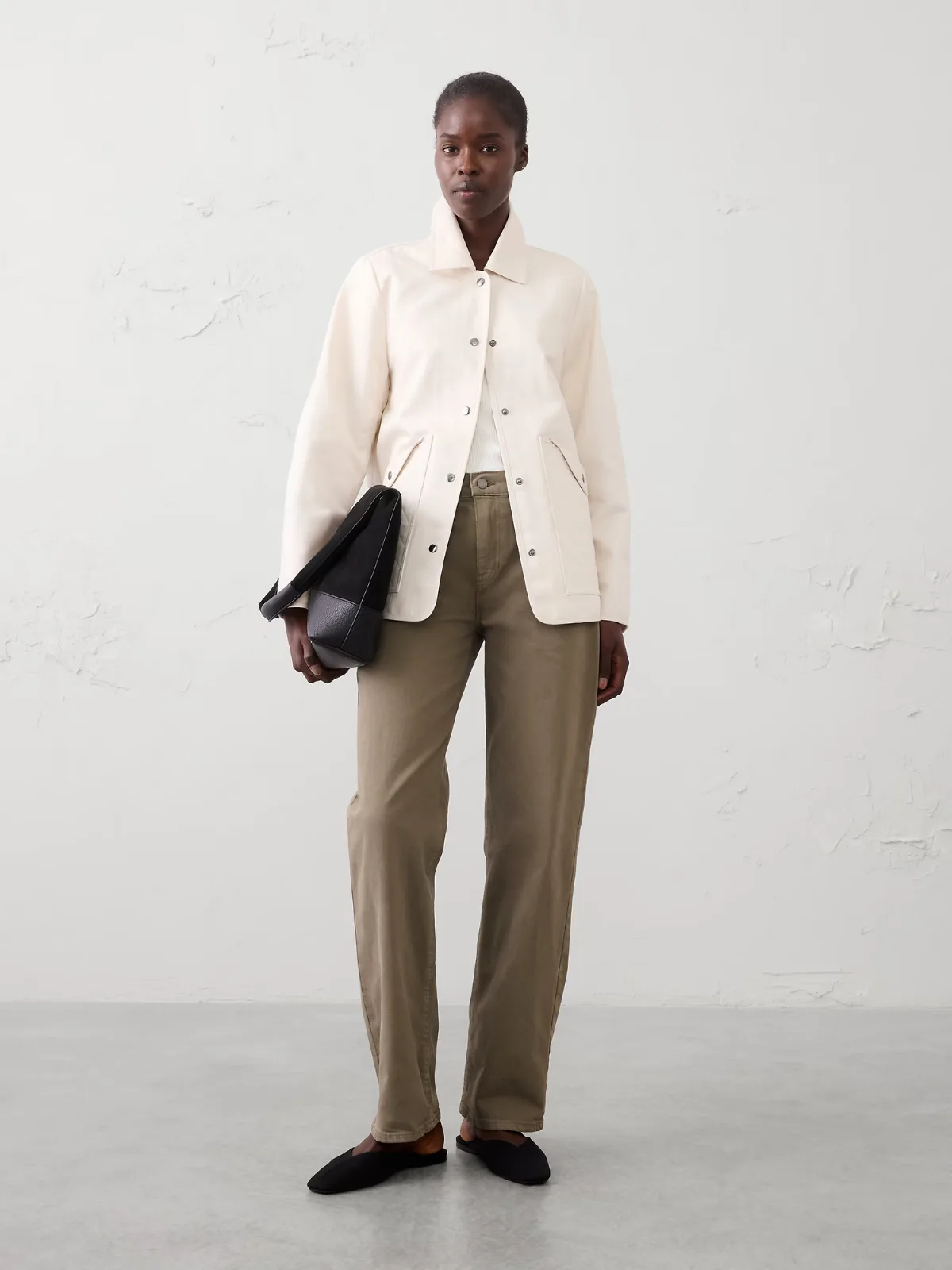 Straight-Leg Mid-Rise Jean by Banana Republic