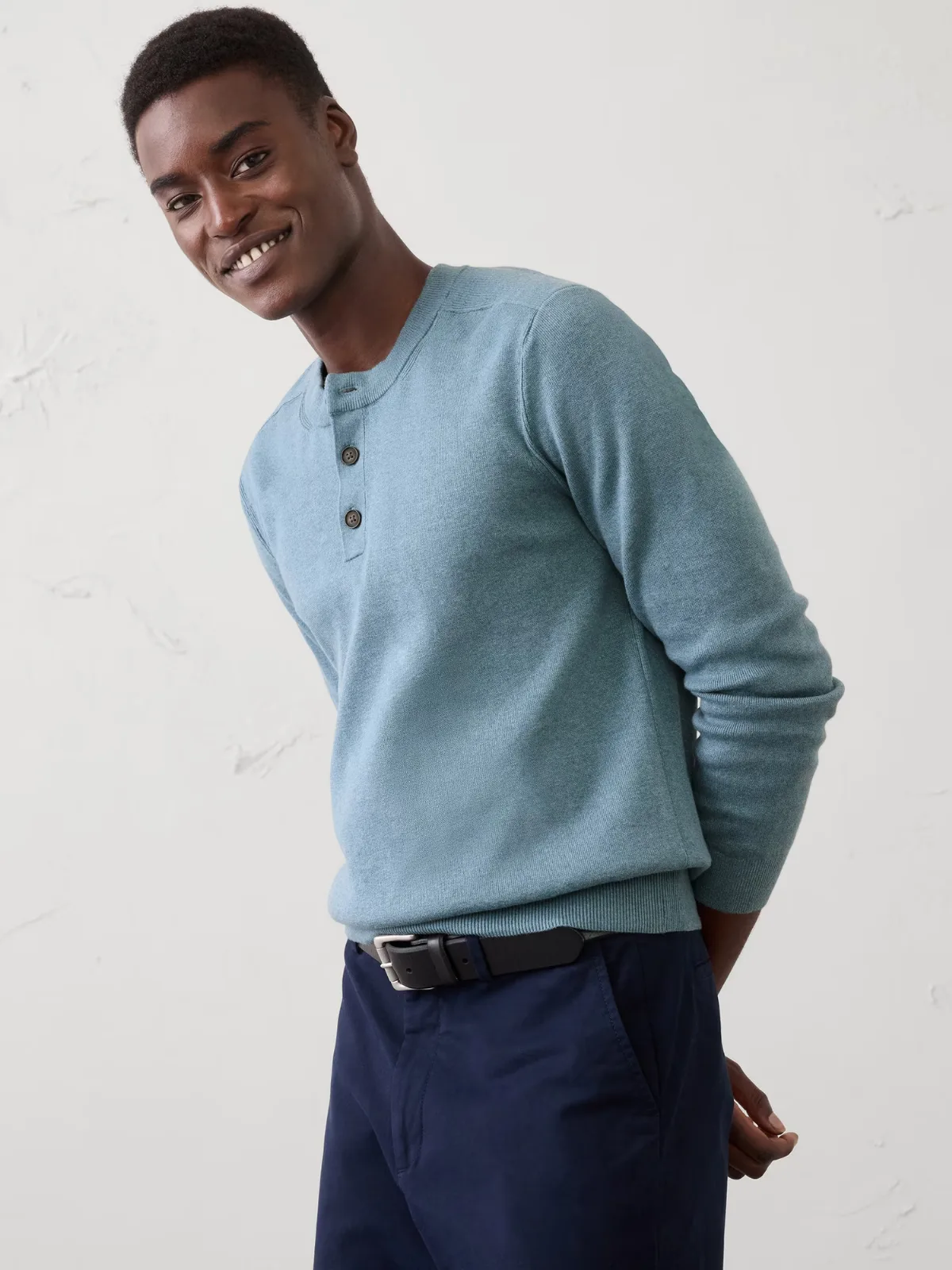 Sweater Henley by Banana Republic
