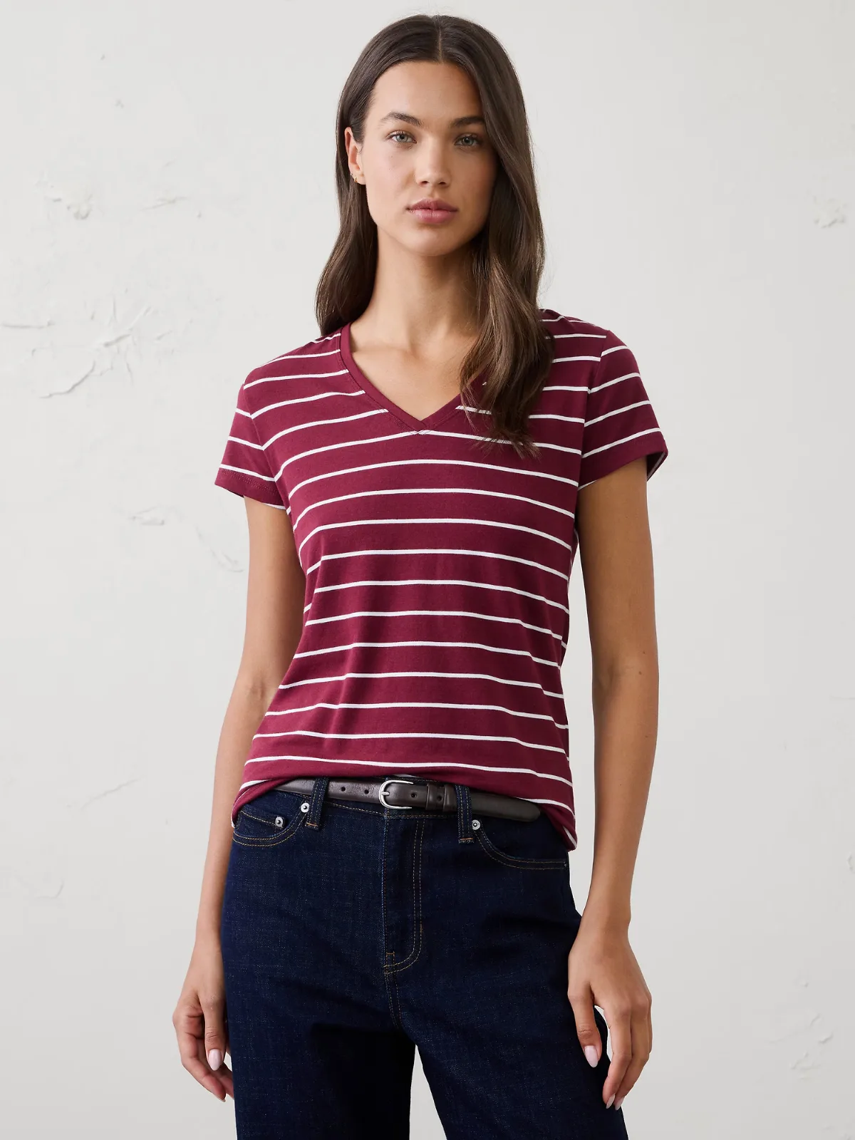 Timeless V-Neck T-Shirt by Banana Republic