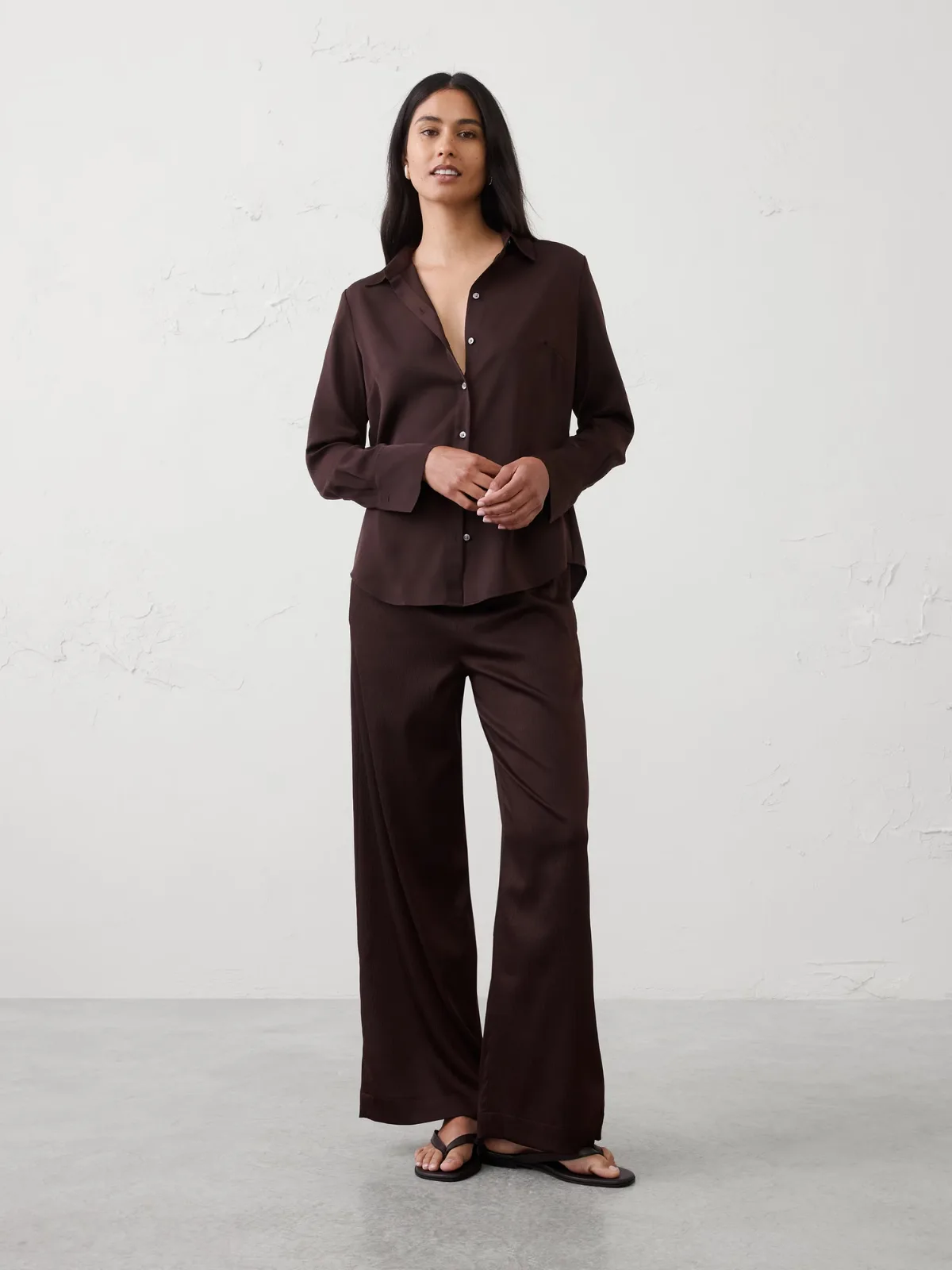 Silky Classic Shirt by Banana Republic
