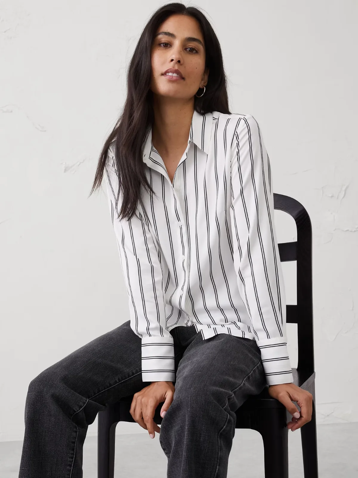 Silky Classic Shirt by Banana Republic