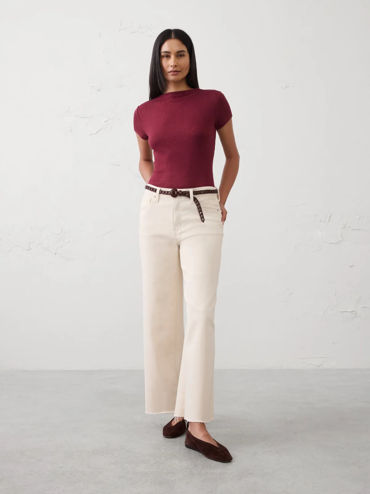 Soft Luxe Ribbed T-Shirt