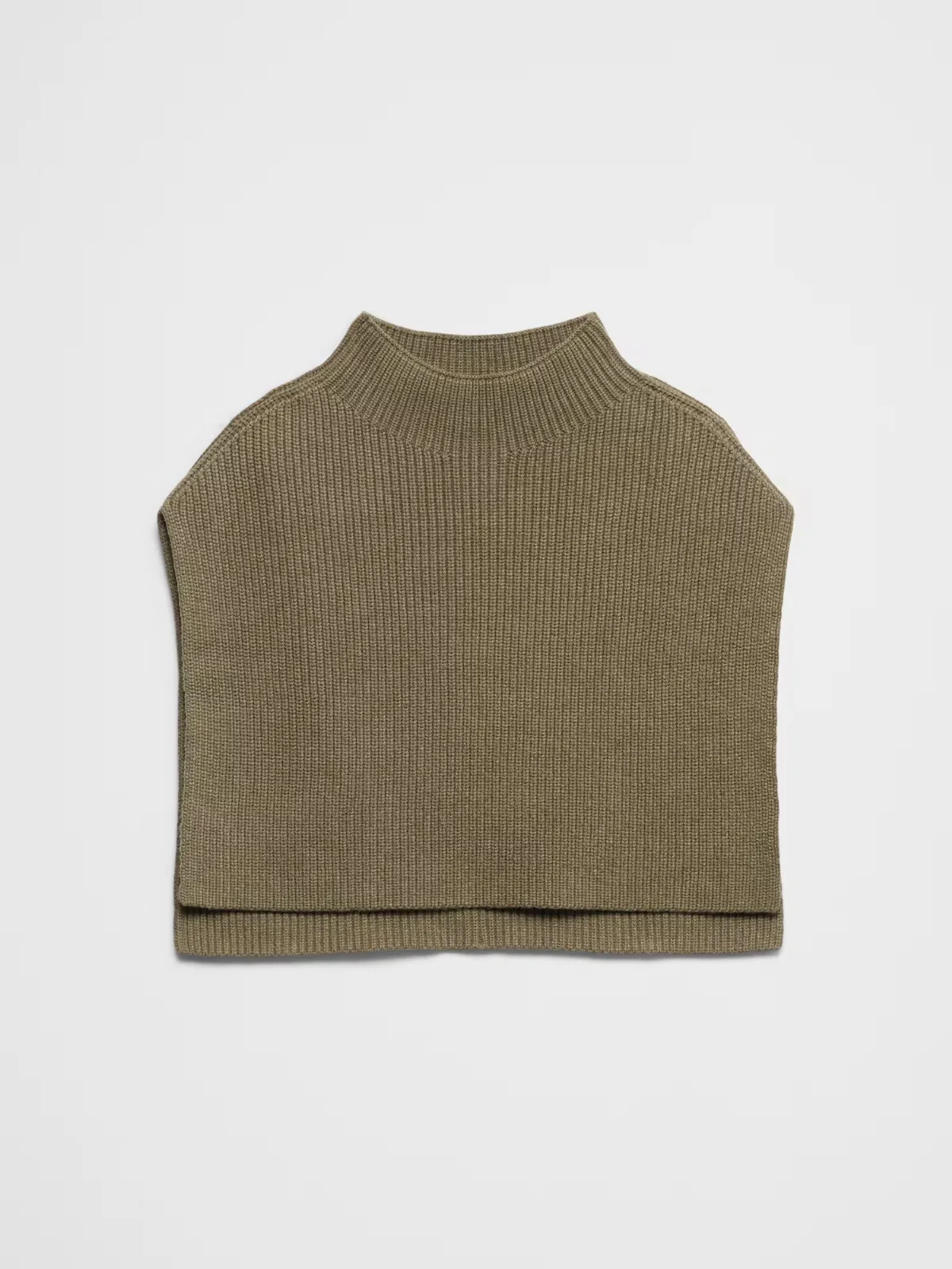 Mock-Neck Sweater Bib by Banana Republic